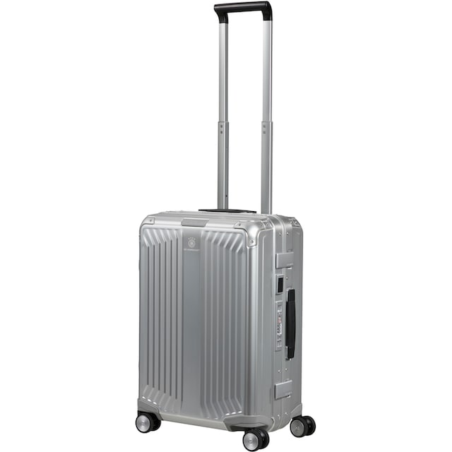 Samsonite Hartschalen-Trolley »Lite Box Alu, 55 cm«, aus eloxiertem  Aluminium; DFB Edition; Made in Europe | BAUR