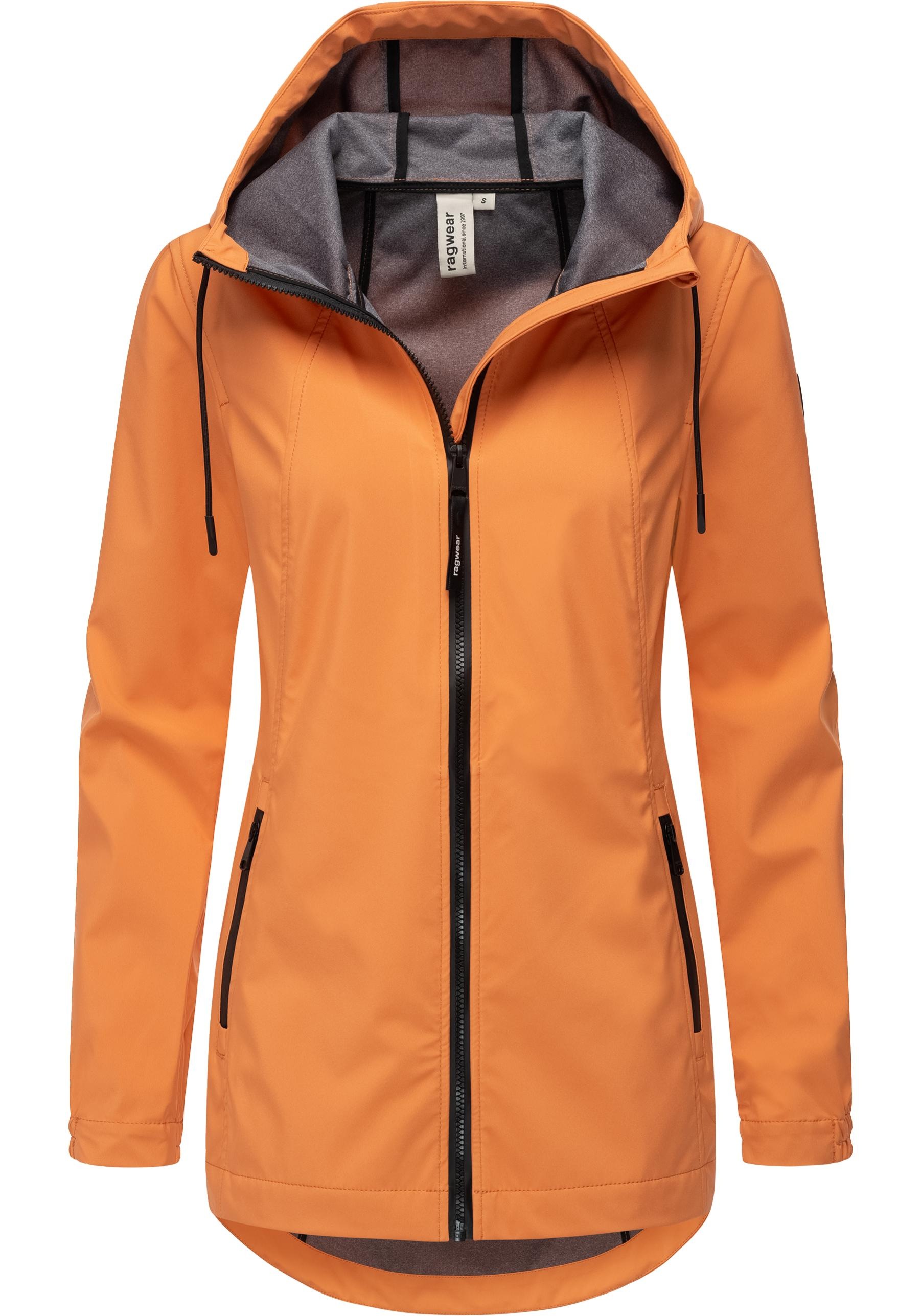 Ragwear Kurzmantel »Zuzka Sport«, Wasserdichter kurzer Übergangsmantel für Damen