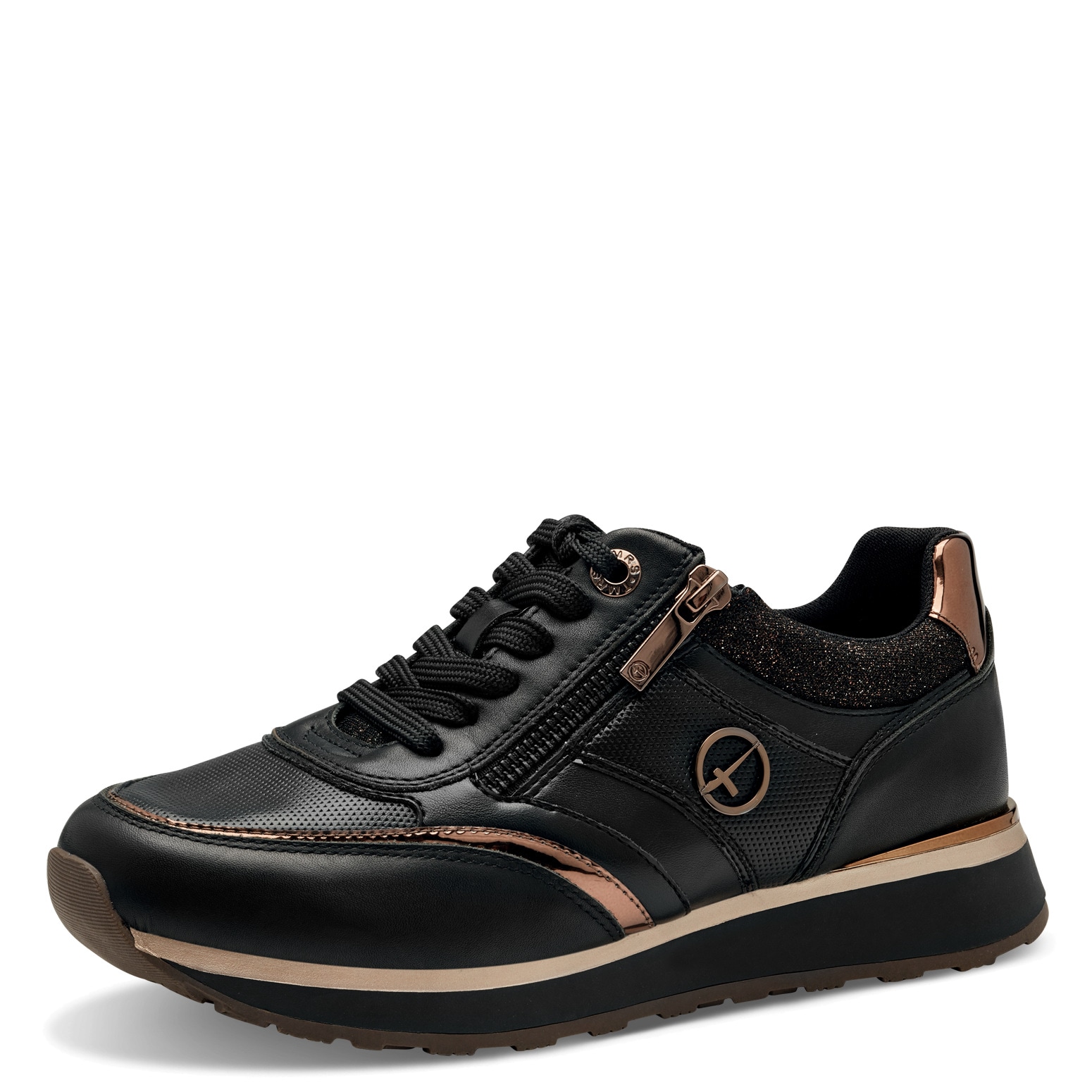 Tamaris Plateausneaker, Schnürschuh, Halbschuh, Freizeitschuh mit Außenreiß günstig online kaufen