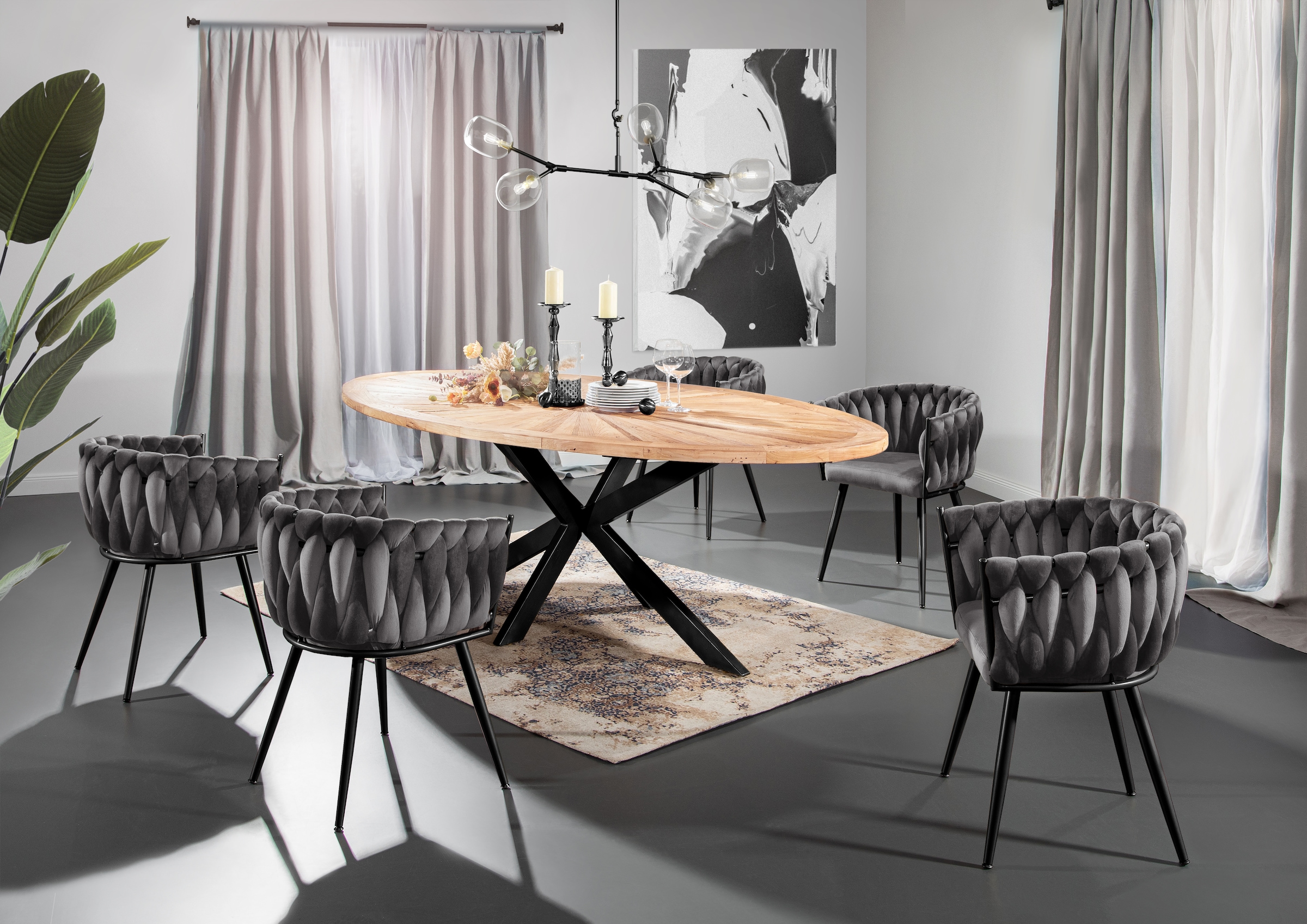 Gutmann Factory Esszimmersessel 1 Stk. tlg. günstig online kaufen