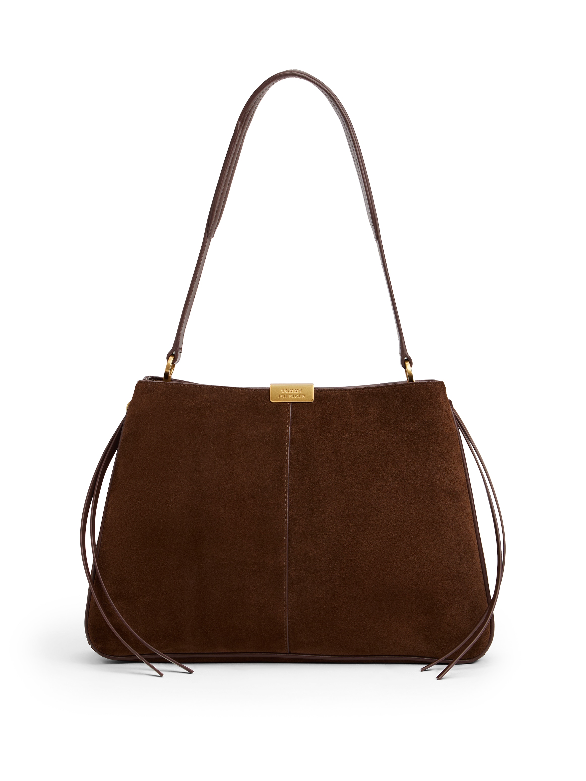 Tommy Hilfiger Schultertasche "CASUAL LEATHER SHOULDER BAG SUED", Damen Han günstig online kaufen