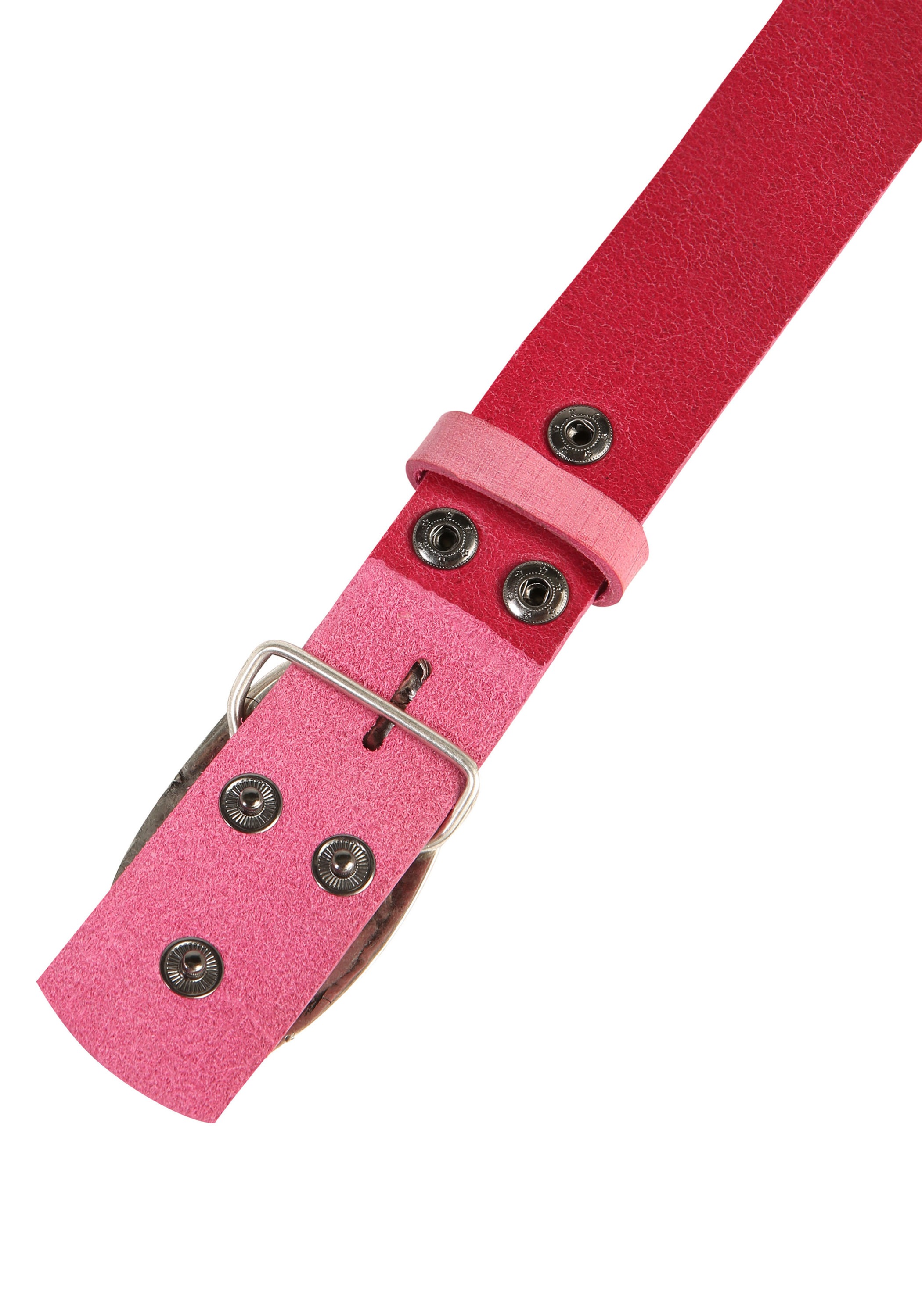 Rettungsring Gürtel Ledergürtel »4260643975530, Echtleder,, Leder, »Gump, Pink«,, mit,«