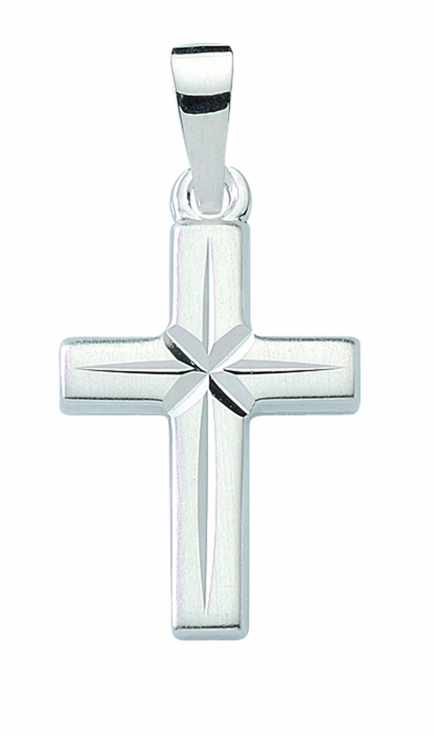 Kettenanhänger »925 Silber Kreuz Anhänger«, Silberschmuck für Damen & Herren