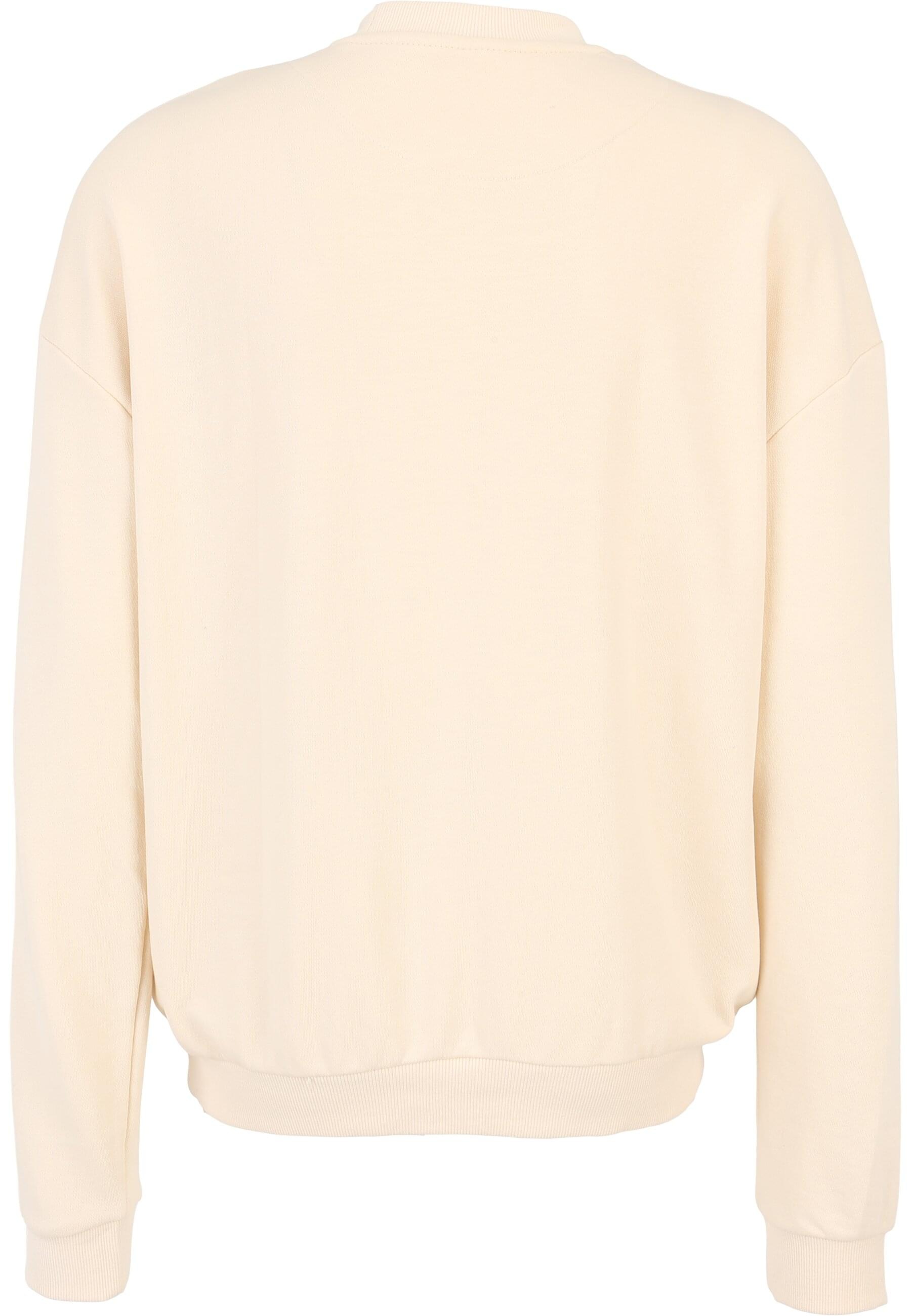URBAN CLASSICS Rundhalspullover »Urban Classics Light Terry Crew«, (1 tlg.)