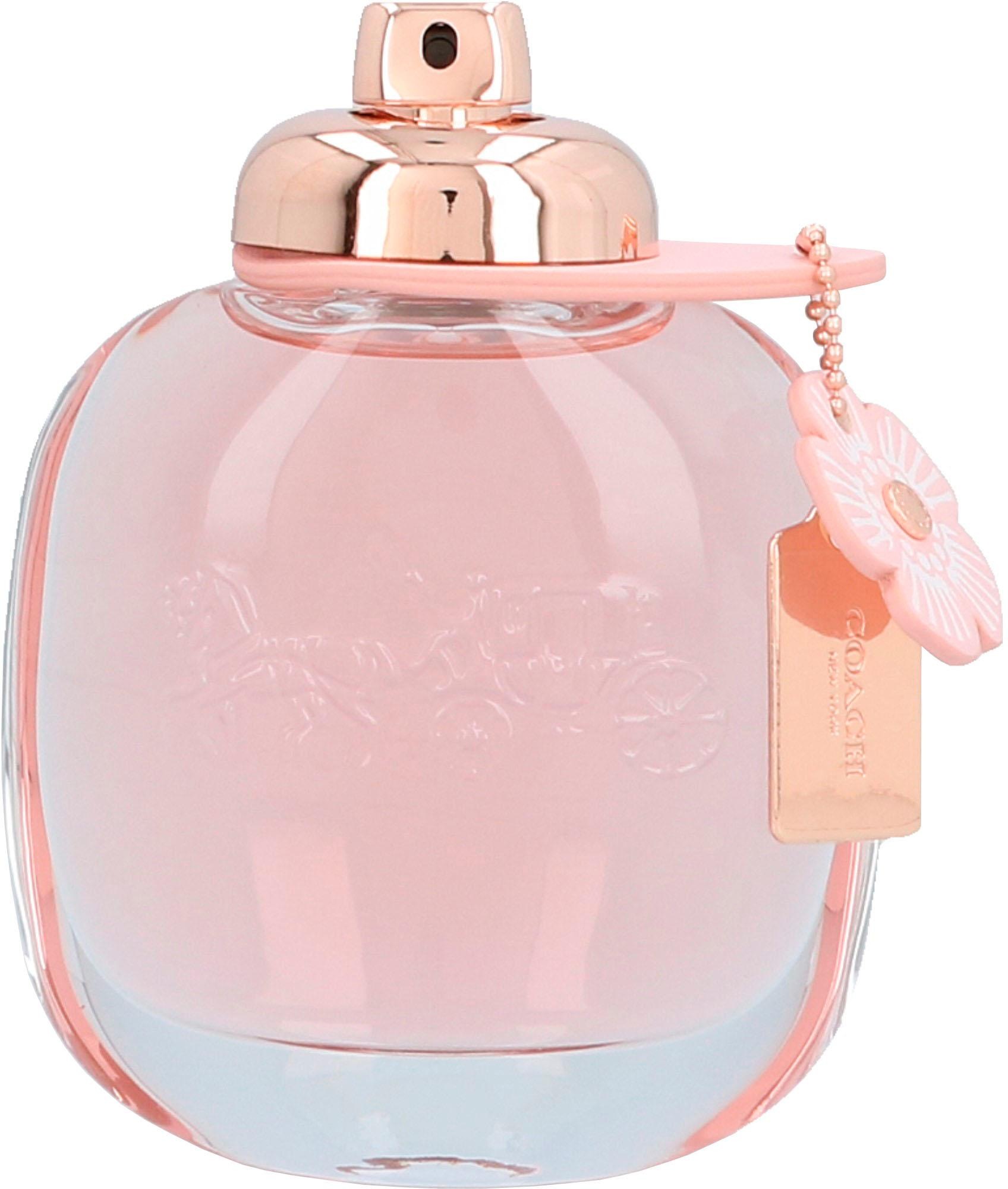 COACH Damen Eau de Parfum "Coach Floral", 90ml, transparent, Parfüms, Fruchtig-süßer Damenduft mit zitrischen Noten, Gardenie und Patchouli.