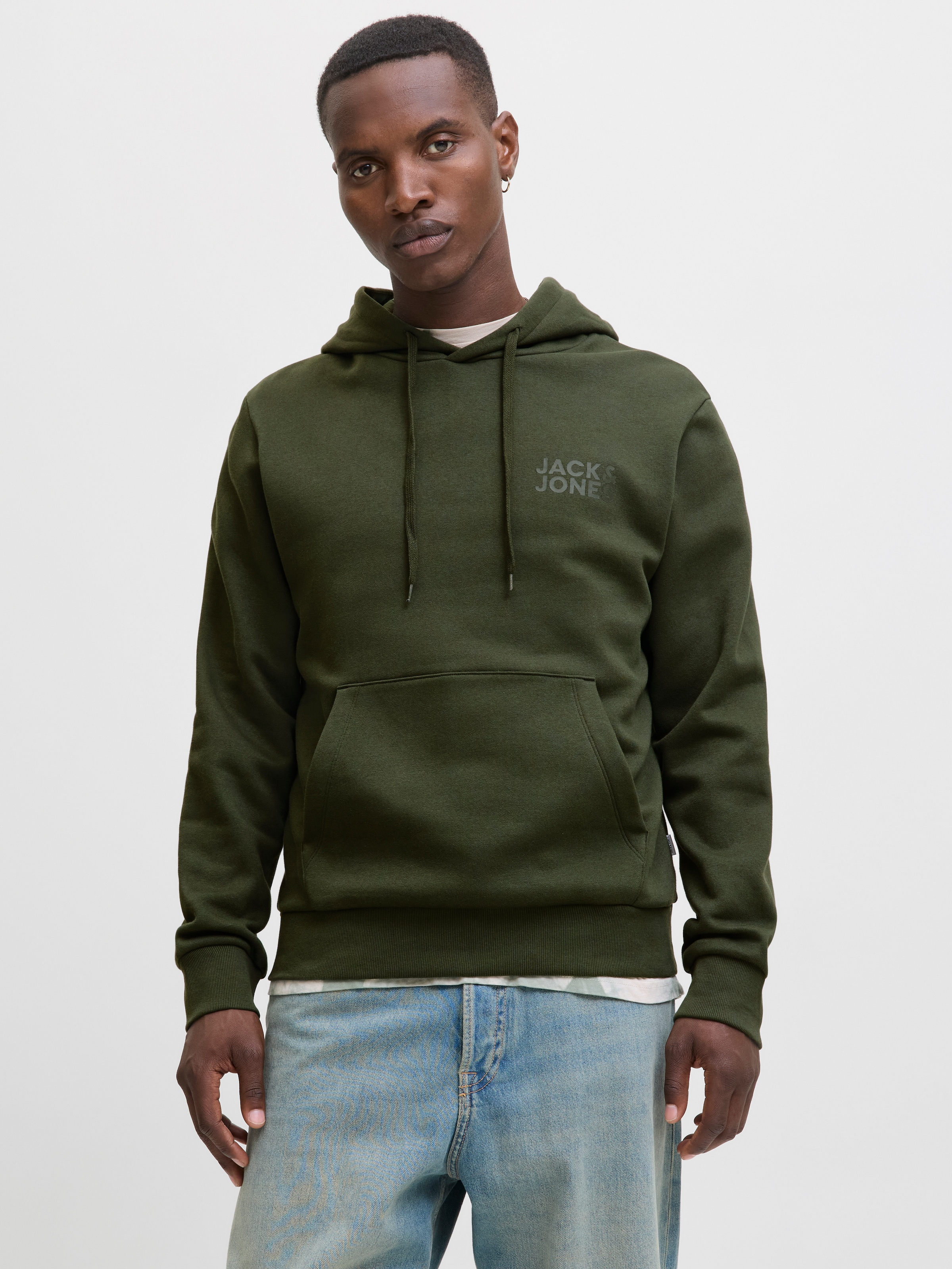 Jack & Jones Kapuzensweatshirt "JJECORP LOGO SWEAT HOOD NOOS", mit Logo Pri günstig online kaufen