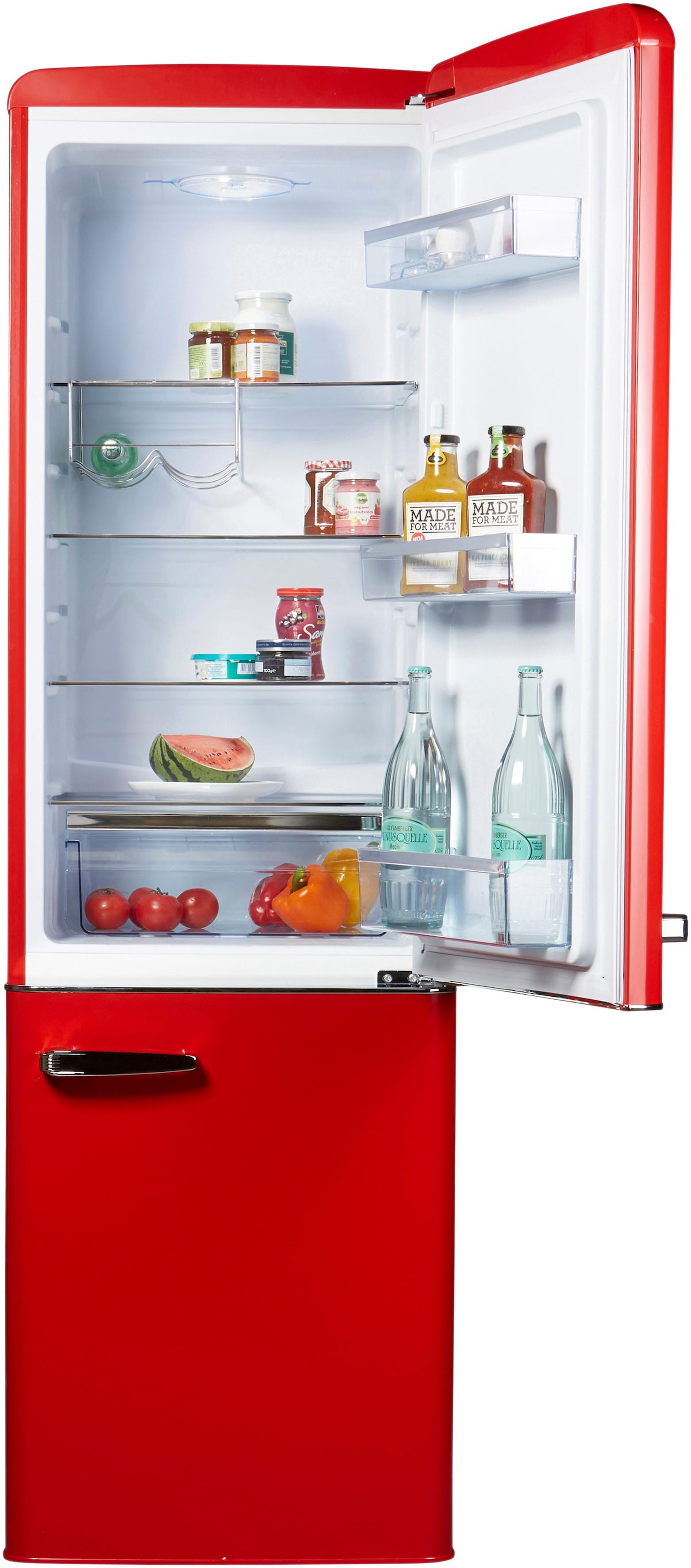 Amica Kühl-/Gefrierkombination »KGCR 387 100R« 181 cm hoch 55 cm breit