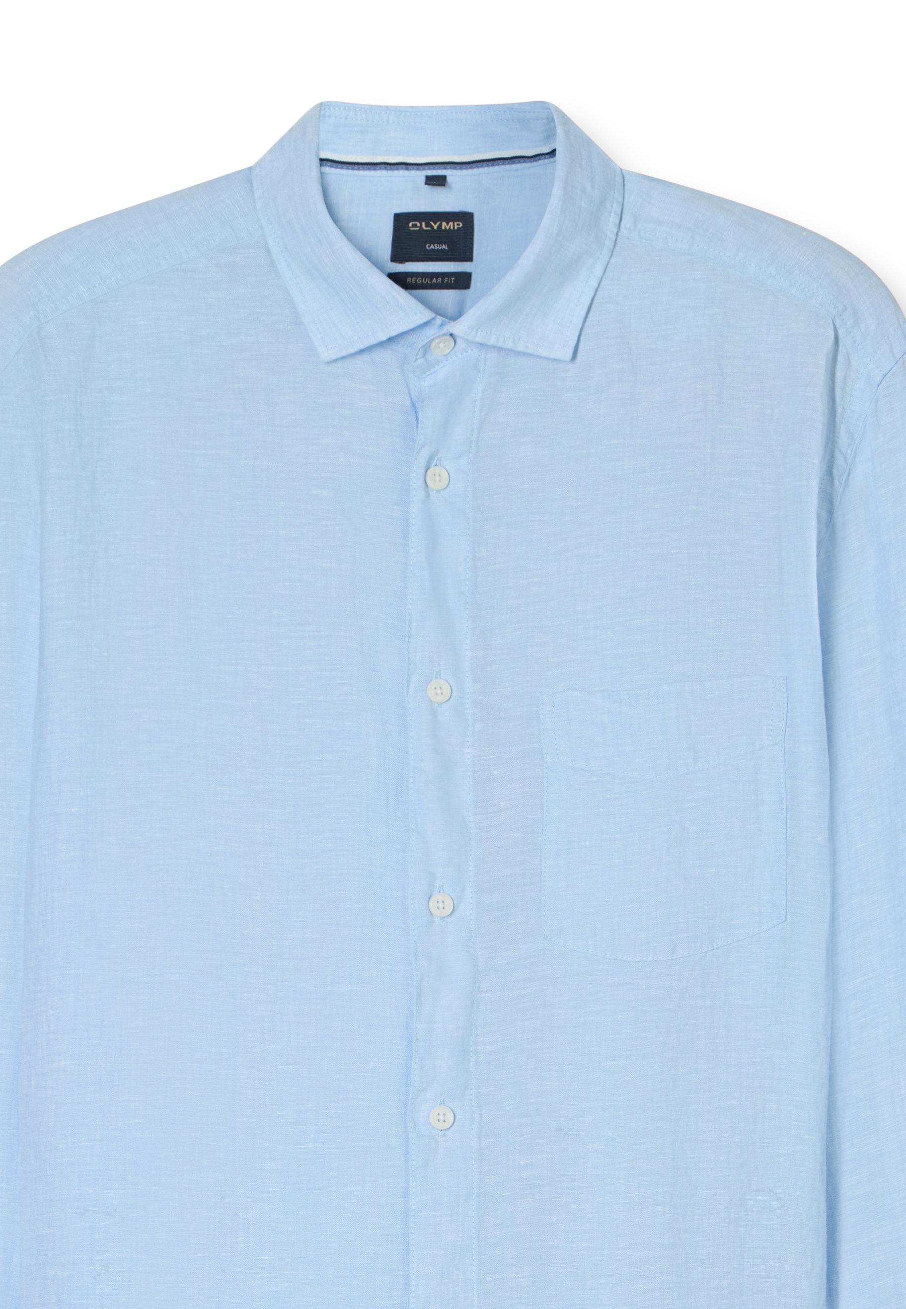 OLYMP Langarmhemd »OLYMP Casual, Regular Fit, Kent«