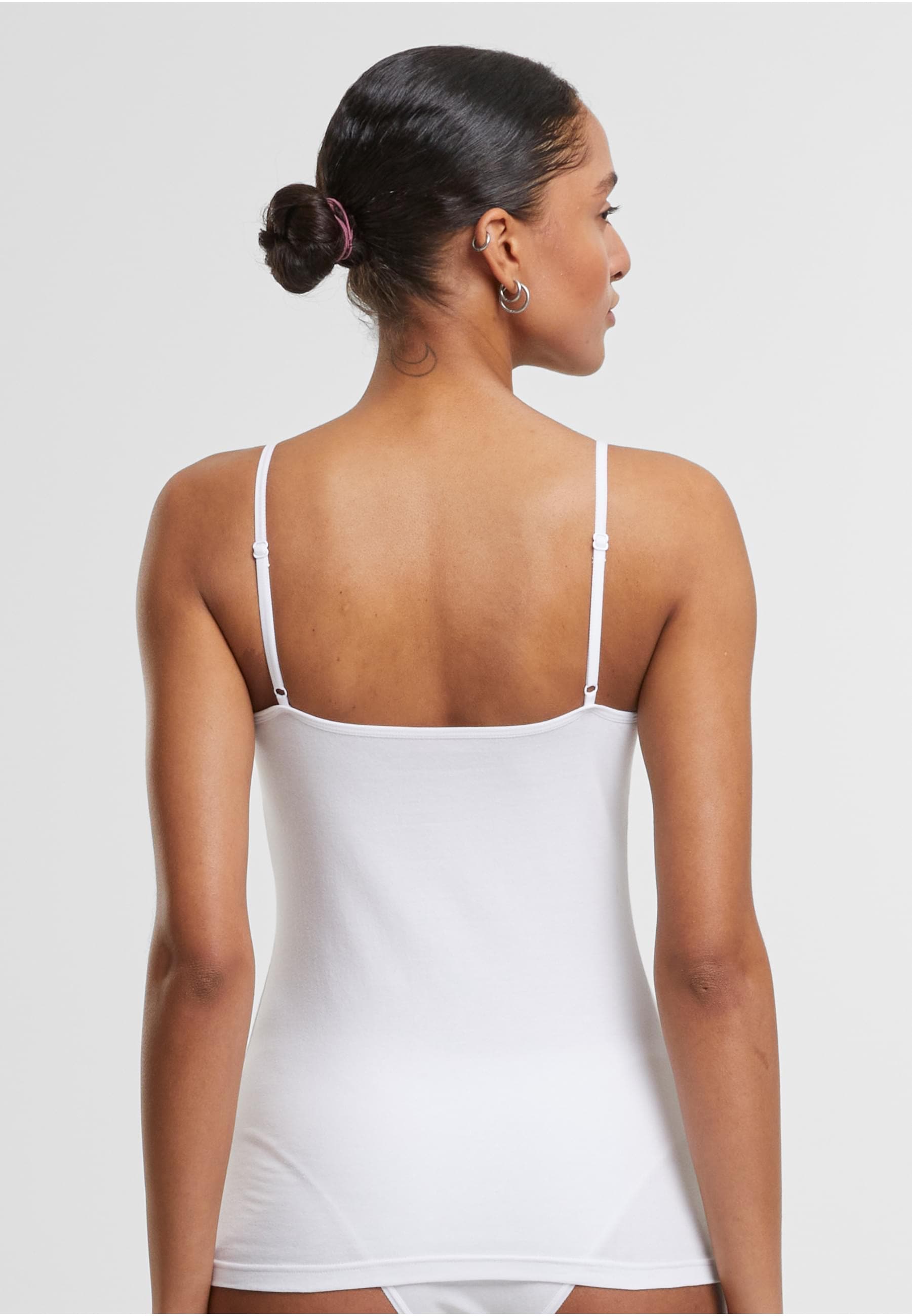 URBAN CLASSICS Muskelshirt »Urban Classics Ladies Basic Tank Top Cotton 2-Pack«, (1 tlg.)