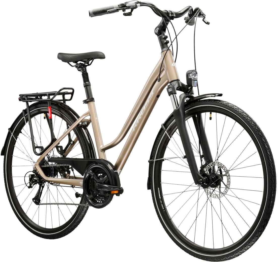 Kross Trekkingrad »Trans 3.0«, 24 Gang, Shimano, ACERA M3020 Schaltwerk, Kettenschaltung