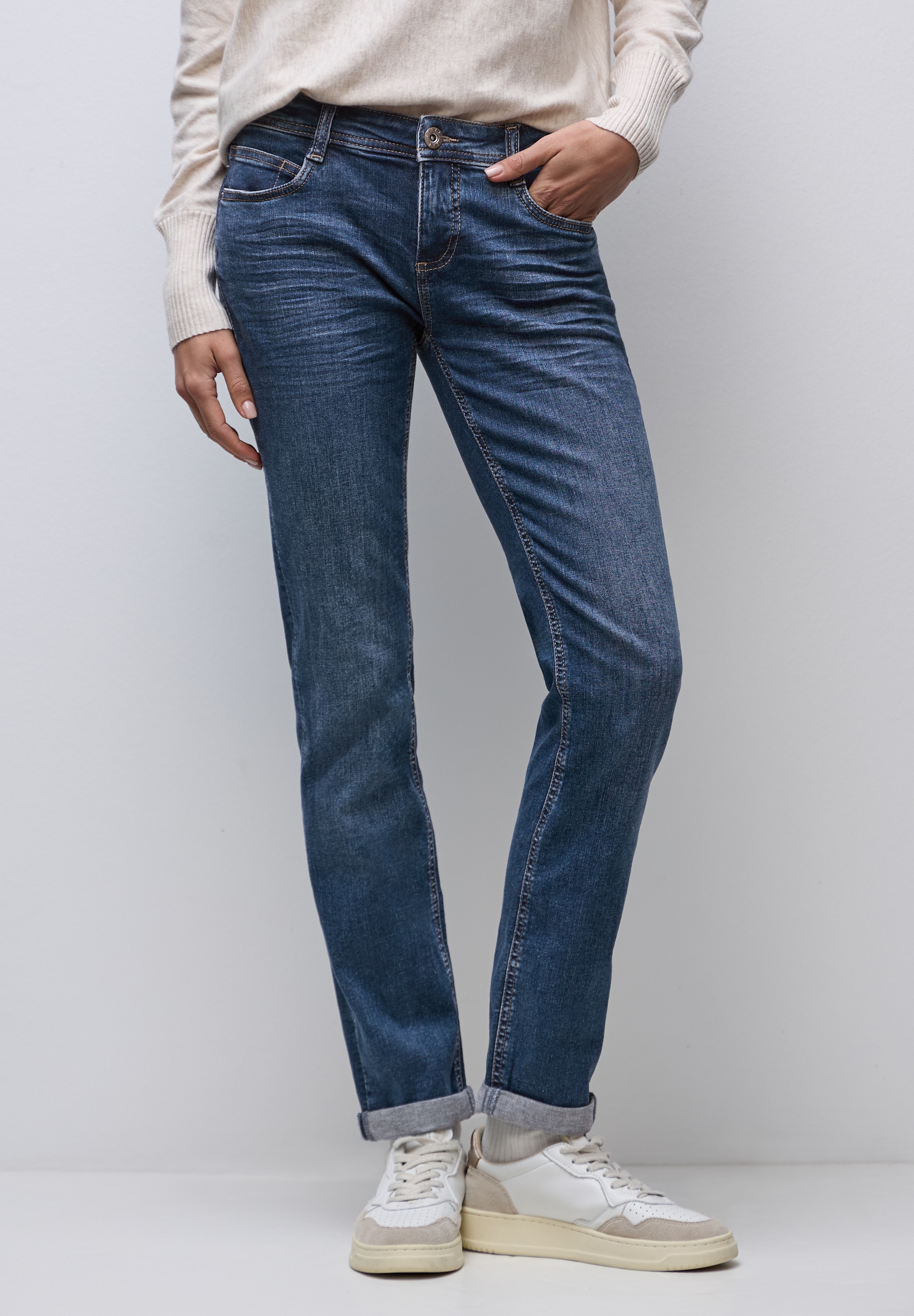 STREET ONE Comfort-fit-Jeans 5-Pocket-Style