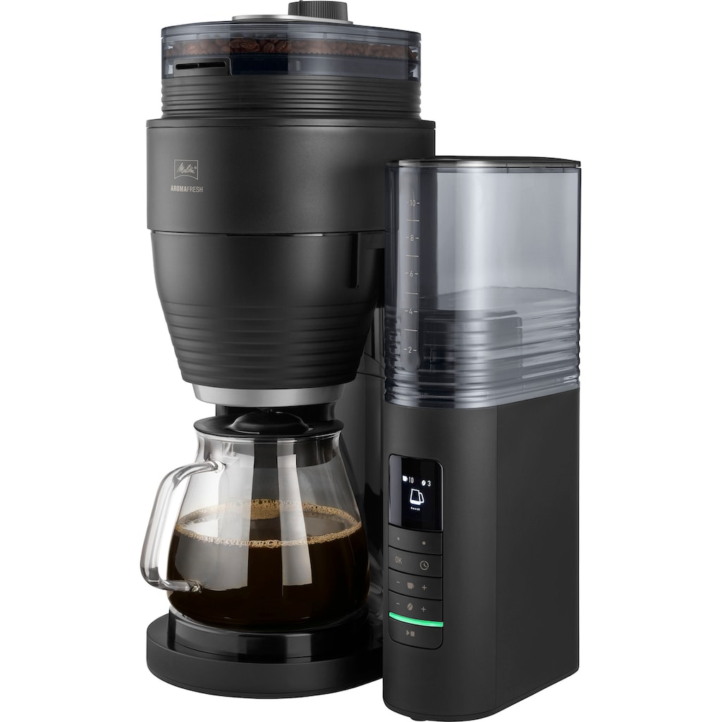 Melitta Kaffeemaschine mit Mahlwerk »AromaFresh Pro X 1030-02«, 1,25 l Kaffeekanne, Papierfilter, 1x4