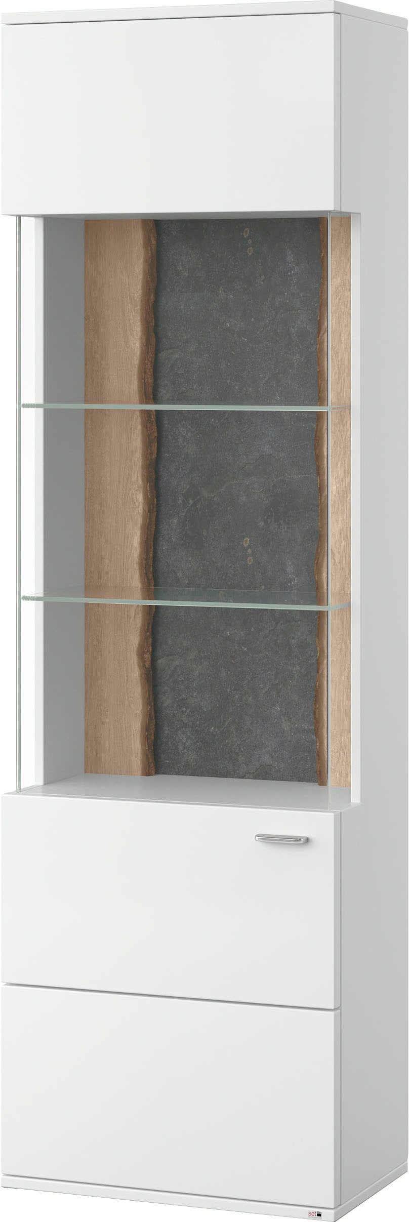 set one by Musterring Vitrine "TACOMA" Typ 01, Höhe 207, 4 cm, mit getönter günstig online kaufen