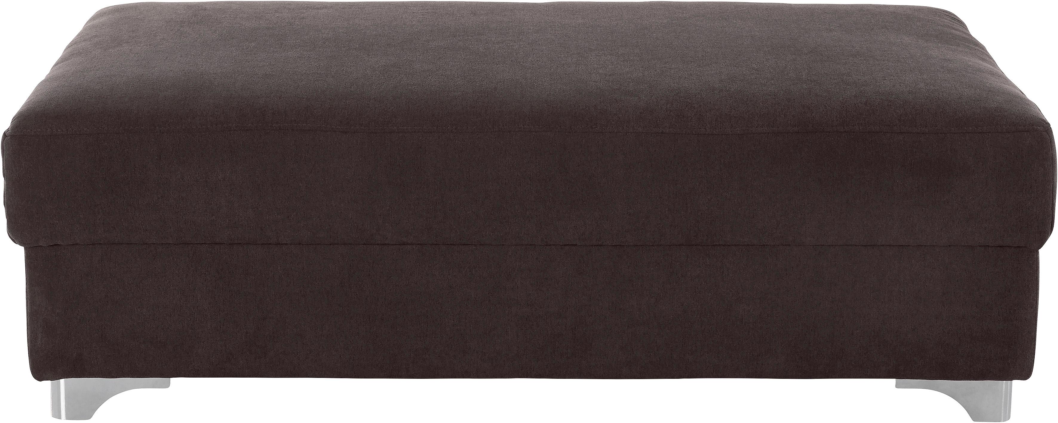 DOMO collection Polsterhocker "Mira bequemer Bankhocker, B/T 139/74cm"