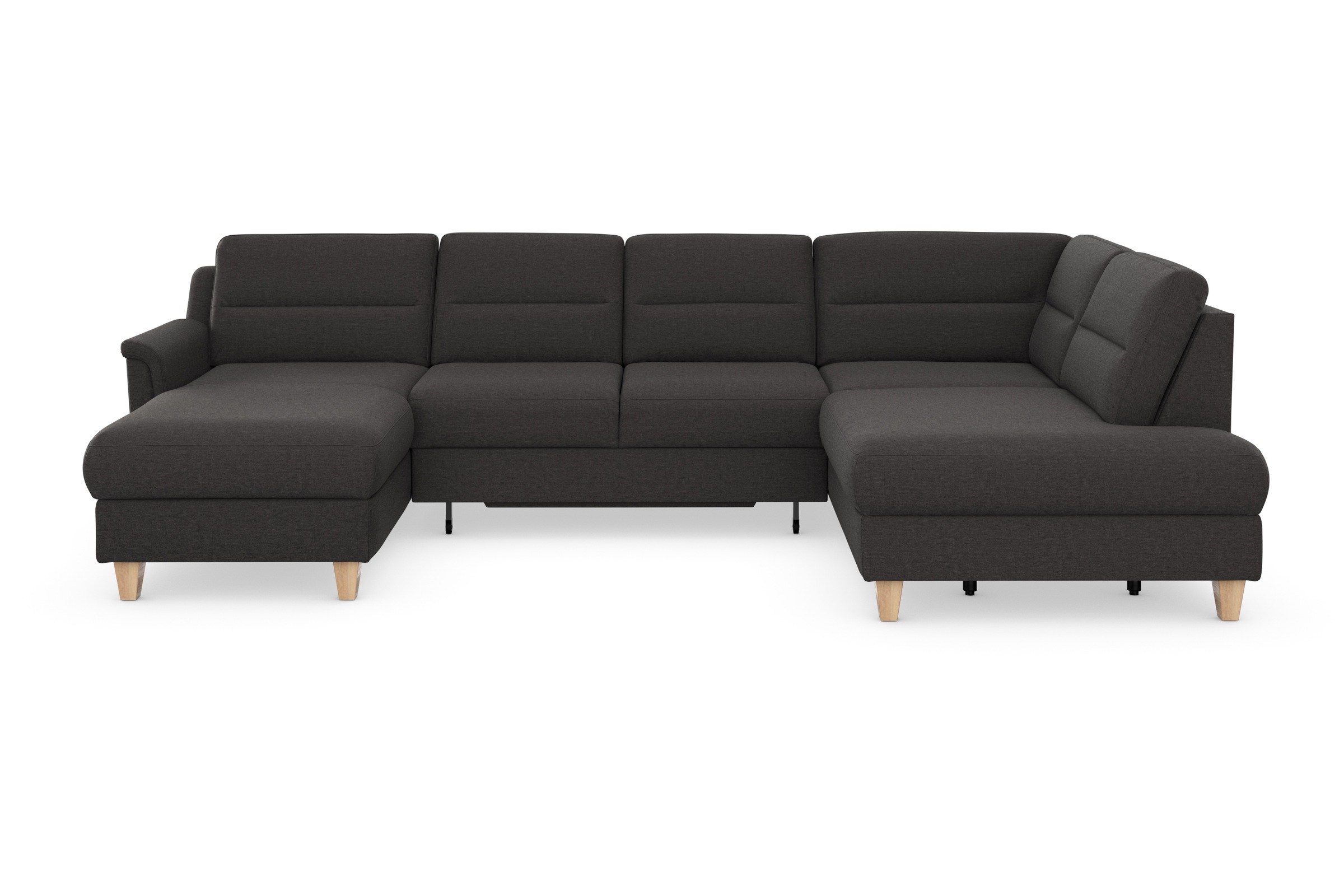 sit&more Wohnlandschaft »Farö U-Form«, inklusive Federkern, wahlweise mit Bettfunktion und Bettkasten