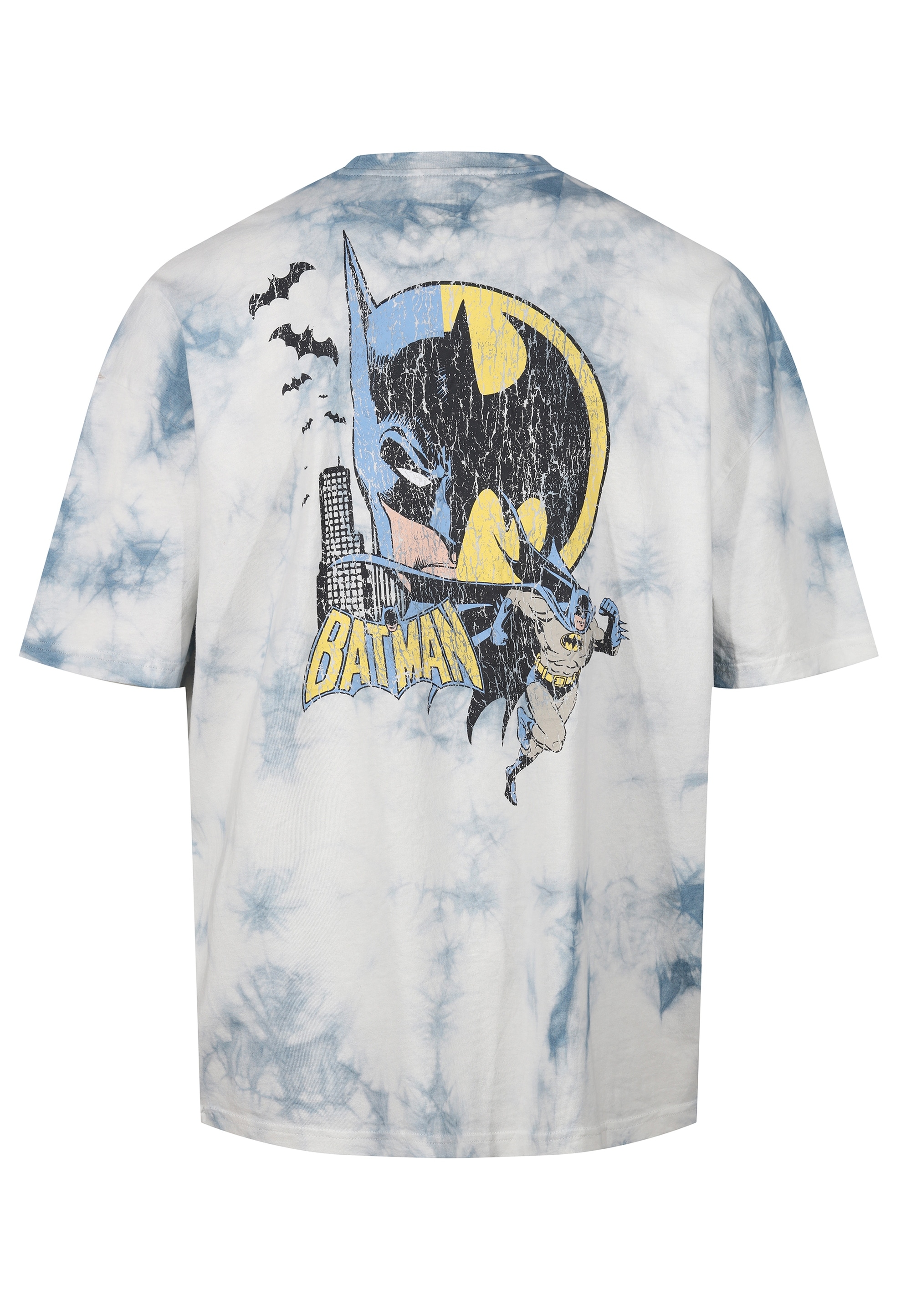 Recovered T-Shirt »Batman Split Graphic«, (1 tlg.), mit coolem Batman-Print