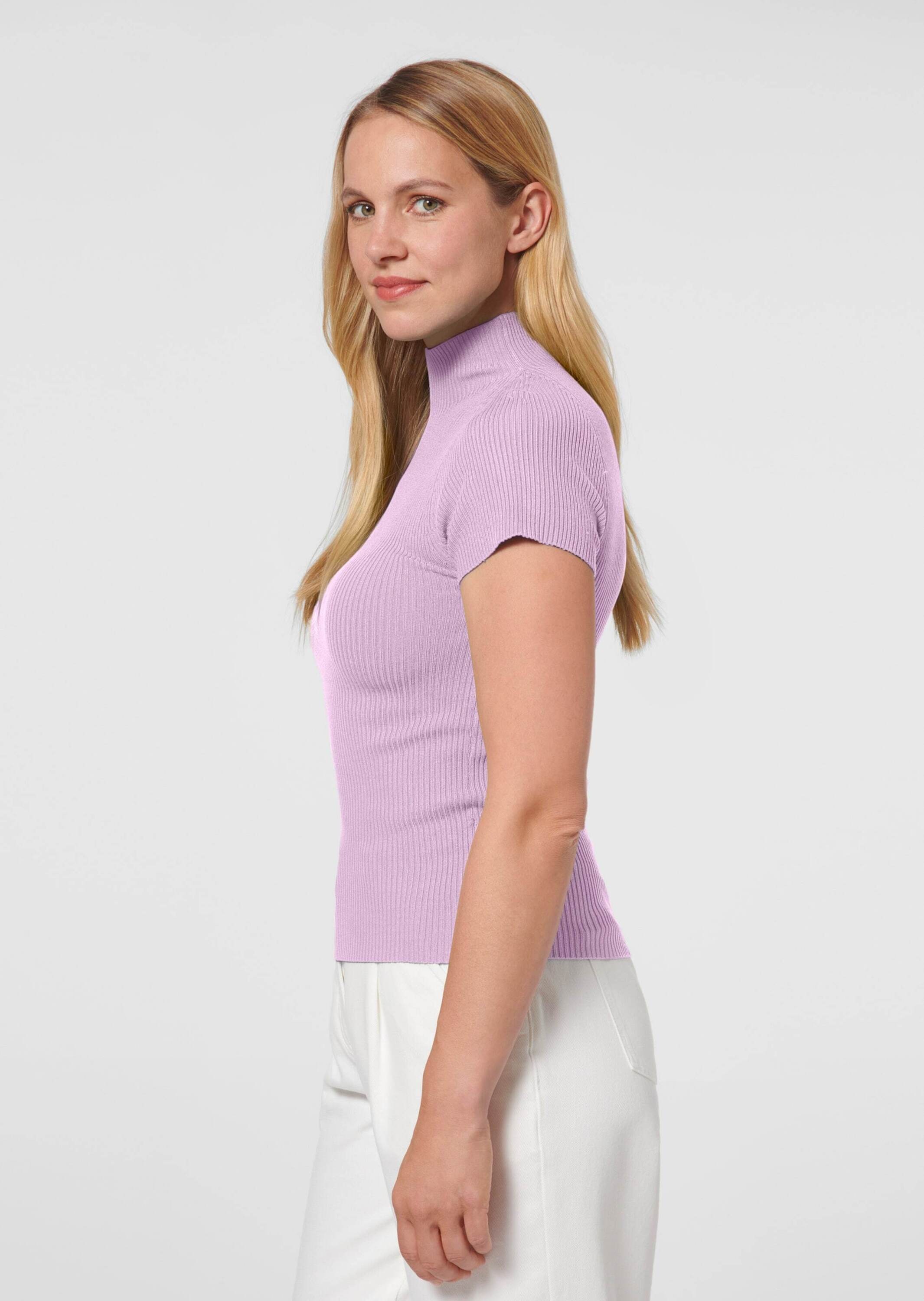 MADELEINE Longpullover »Strickoberteil Kurzarm-Pullover aus Strick« Pullover mit Kurzarm