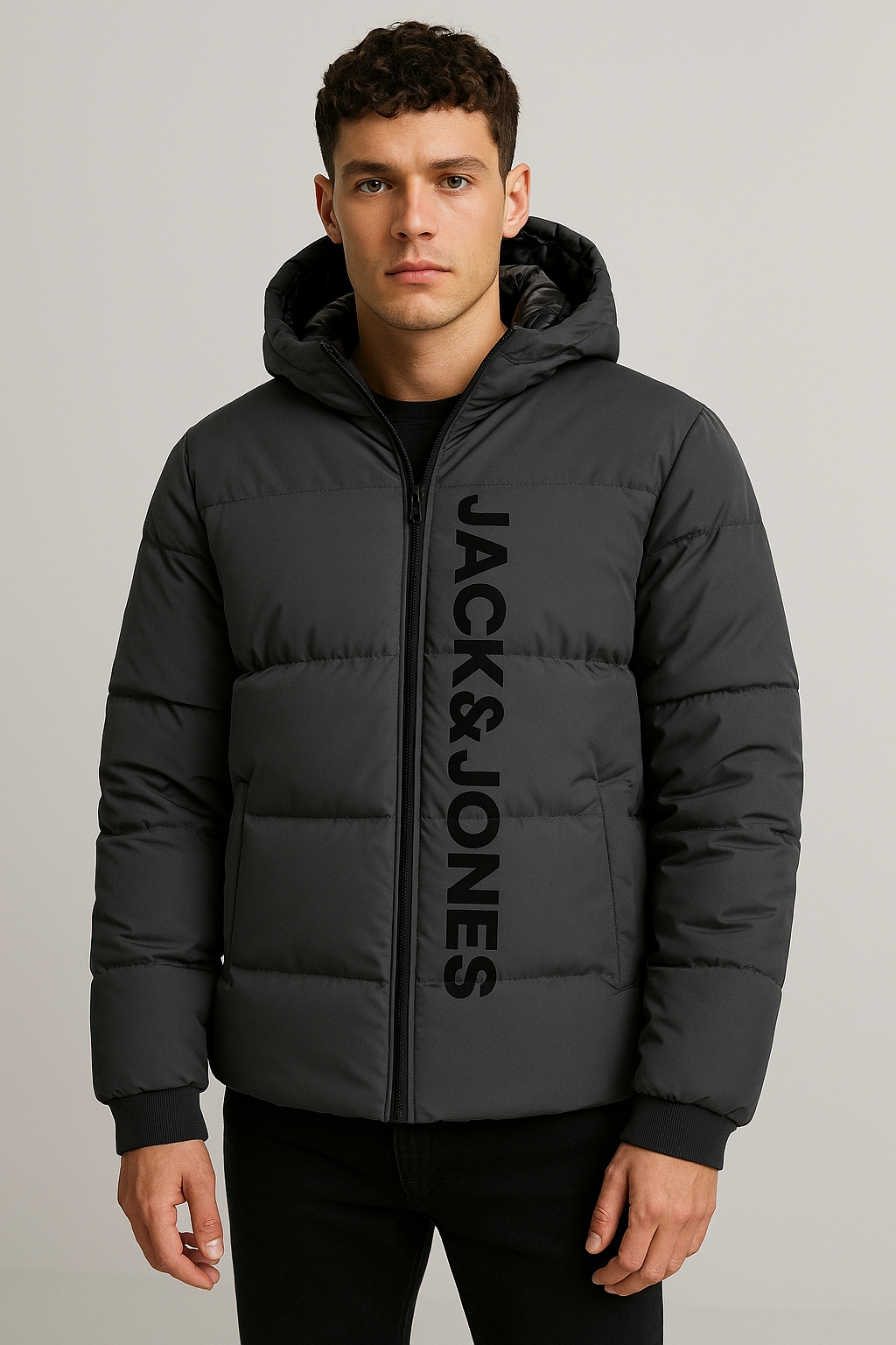 Jack & Jones Steppjacke »JJKAITO PUFFER JACKET BF« mit Kapuze