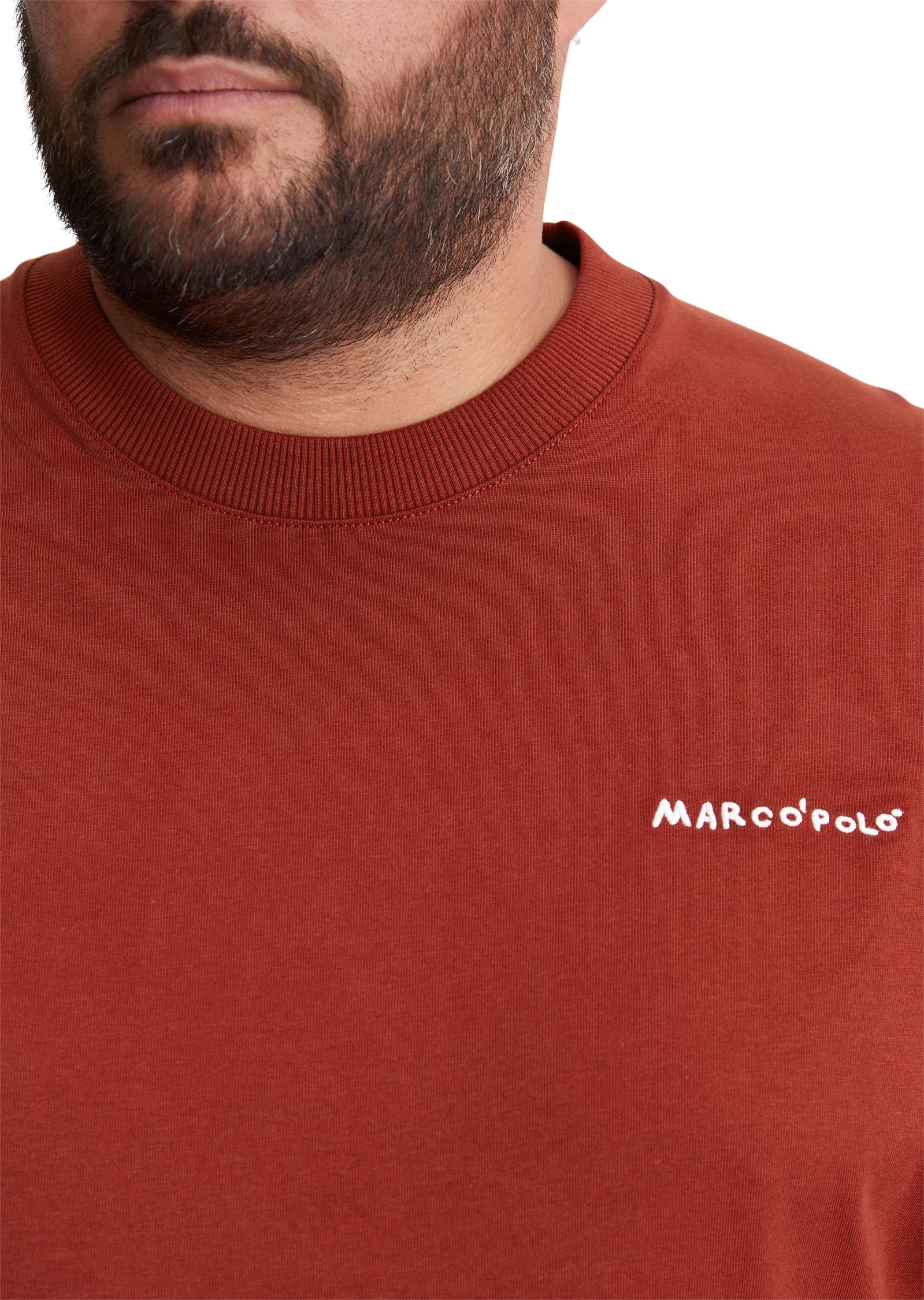 Marc O'Polo T-Shirt »mit Rückenprint«