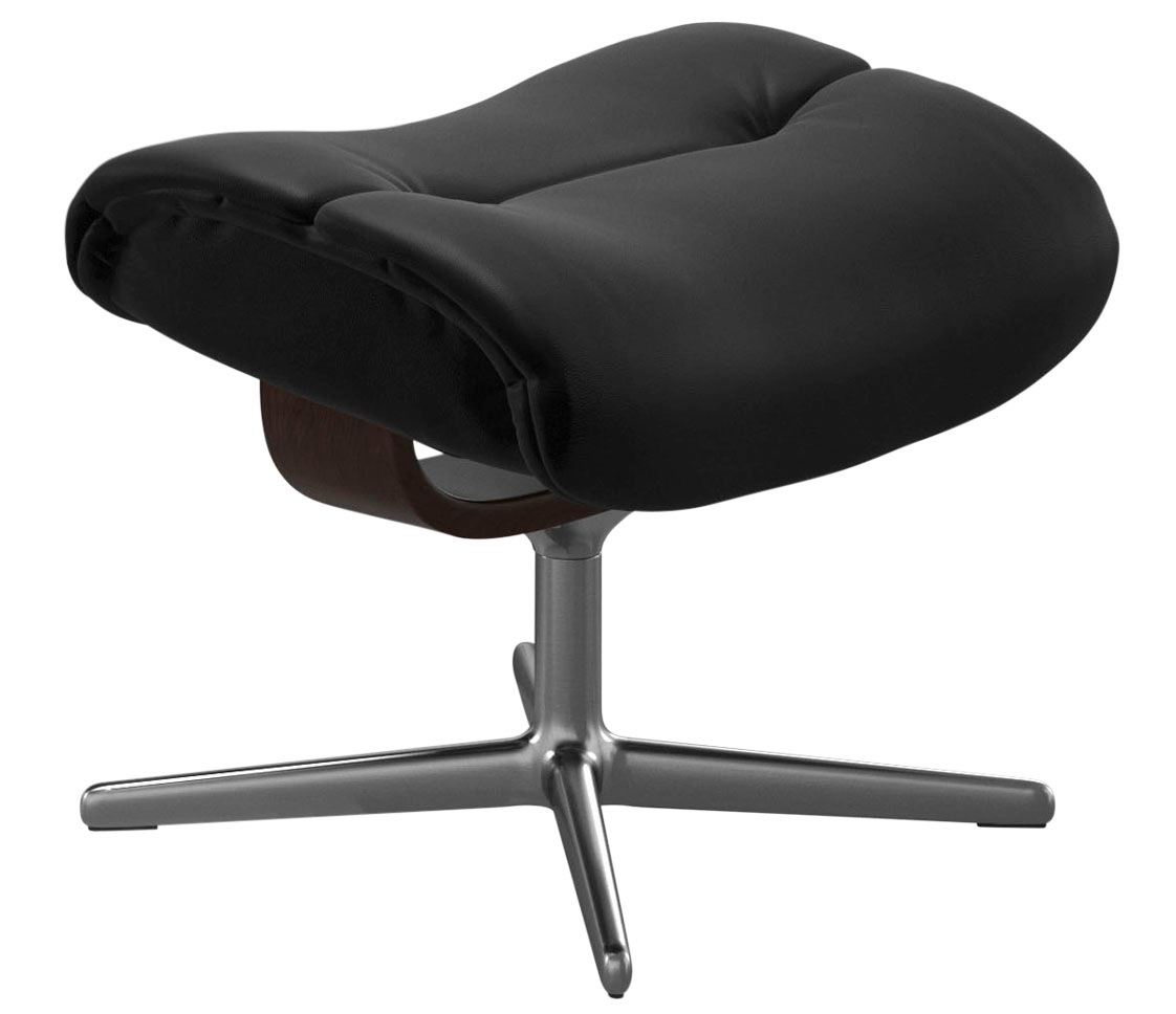 Stressless® Fußhocker »Sunrise«, mit Cross Base, Größe S, M & L, Holzakzent Braun