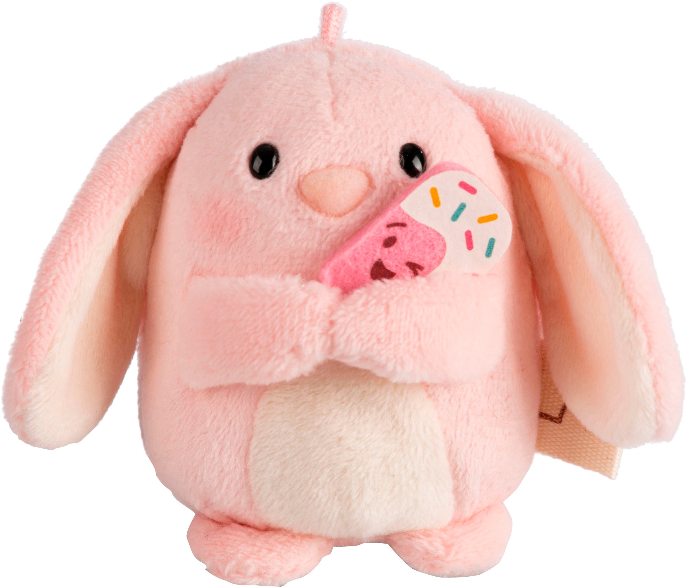 Nici Kuscheltier »mymochi, Set Hase Pibu 8 cm mit Softeis und Erdbeerkostüm«