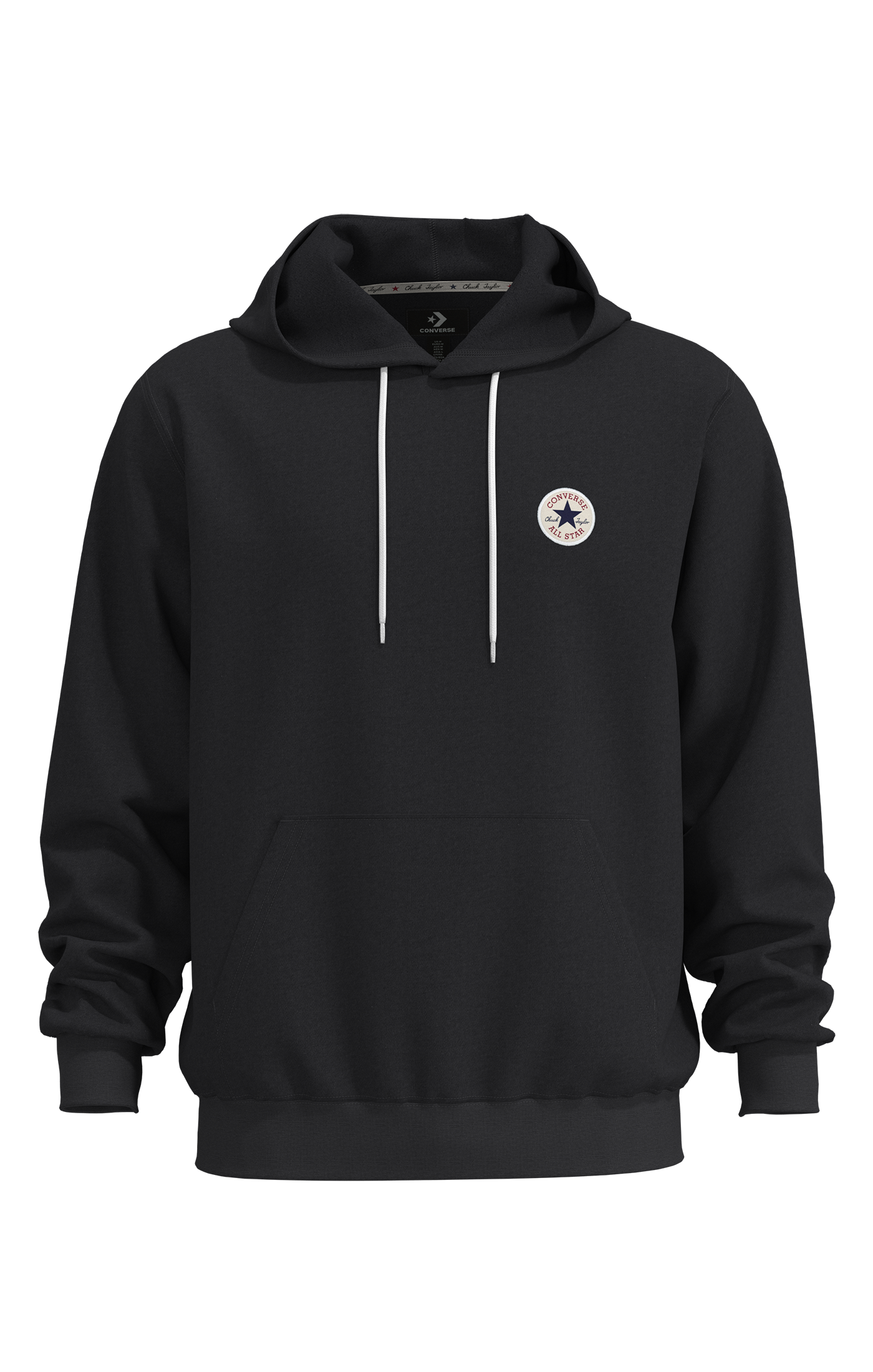 Converse Kapuzensweatshirt "CHUCK PATCH HOODIE", mit Kapuze, Langarm, aus Baumwolle und Polyester