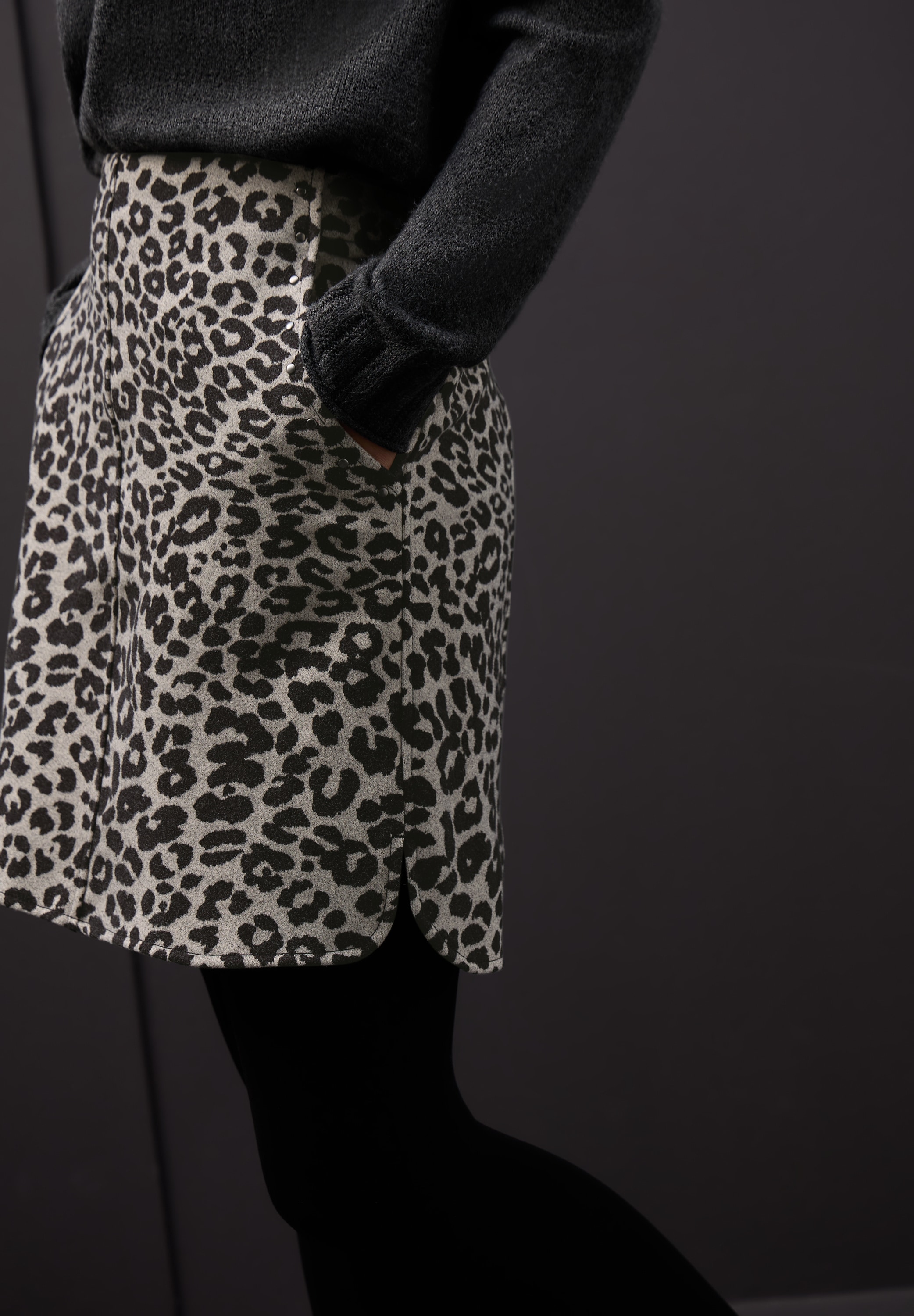 STREET ONE Minirock »Style Maja« mit All-Over Print