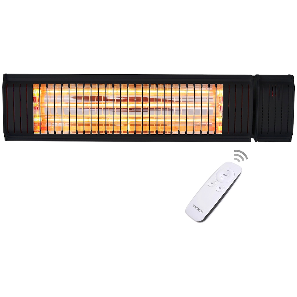 Vasner Terrassenstrahler »Bluetooth, schwarz, Appino 20«, 2000 W, Wand / Decke mit Appsteuerung