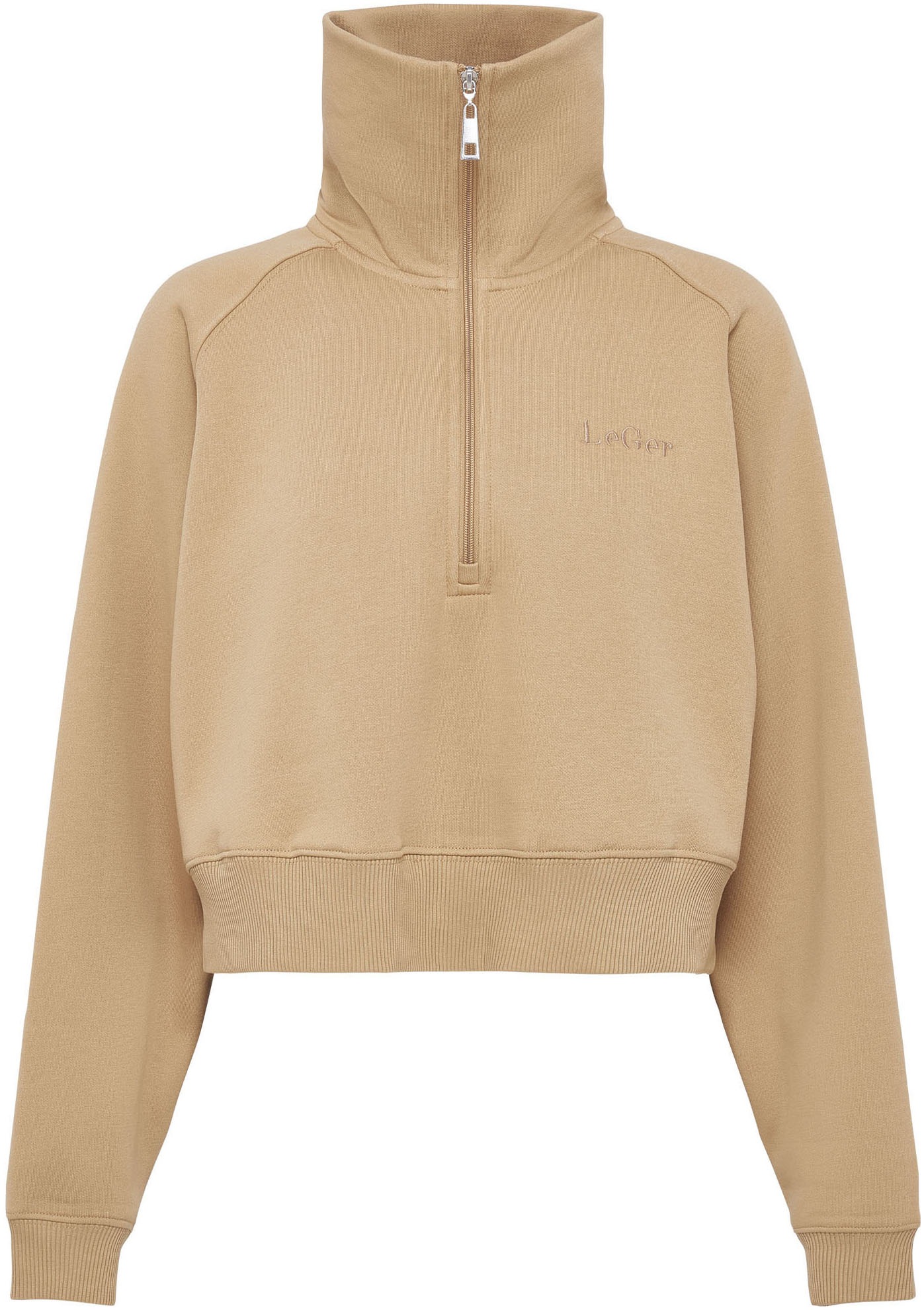 LeGer Sweatshirt "Meret, LeGer by Lena Gercke", cropped, mit Stehkragen günstig online kaufen