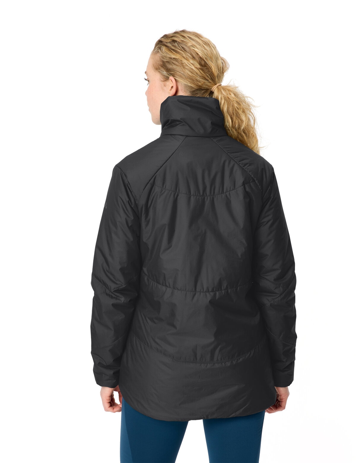 VAUDE Fahrradjacke »WOMEN'S WINTRY INSULATION JACKET« sportlicher Stil, mit PrimaLoft®-Wattierung, hoher Stehkragen