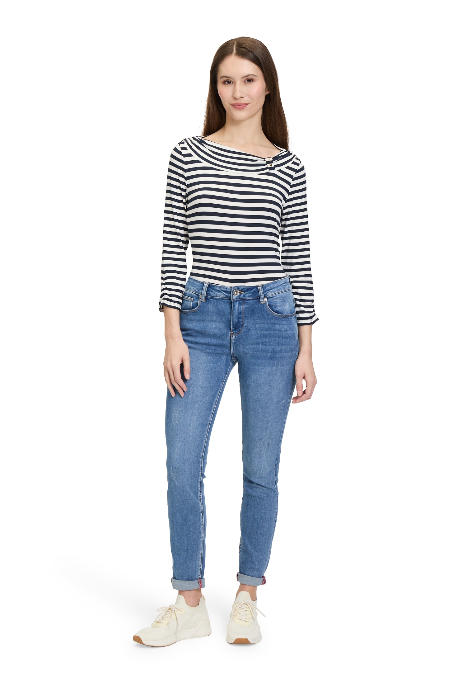 Betty Barclay 3/4-Arm-Shirt »Betty Barclay Ringelshirt mit Streifen«, (1 tlg.), Zierteil