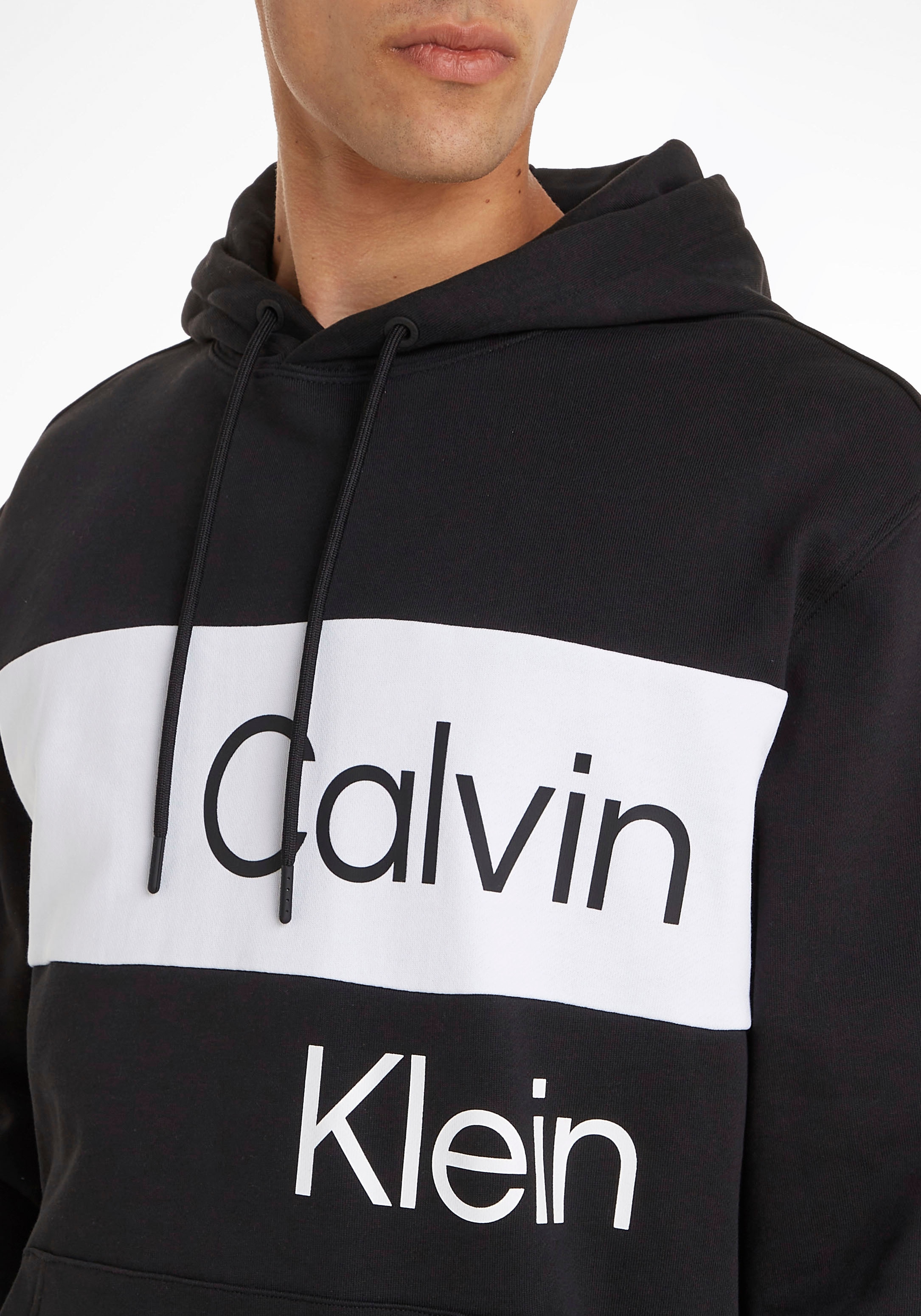 Calvin Klein Jeans Kapuzensweatshirt für ▷ BAUR HOODIE« | BLOCKING »INSTITUTIONAL