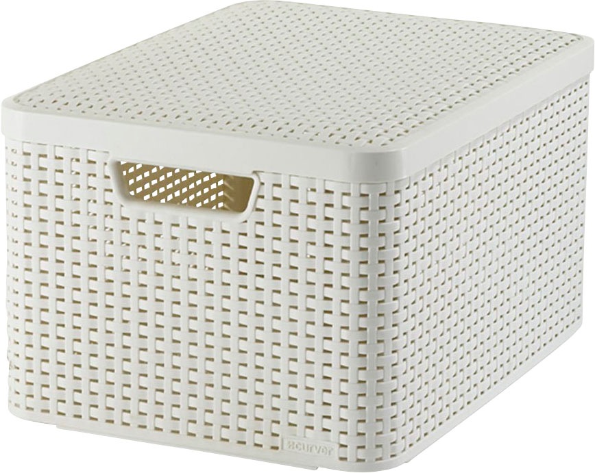 Curver Organizer "STYLE Box S", (Set, 3 St.), Aufbewahrungsbox, creme günstig online kaufen