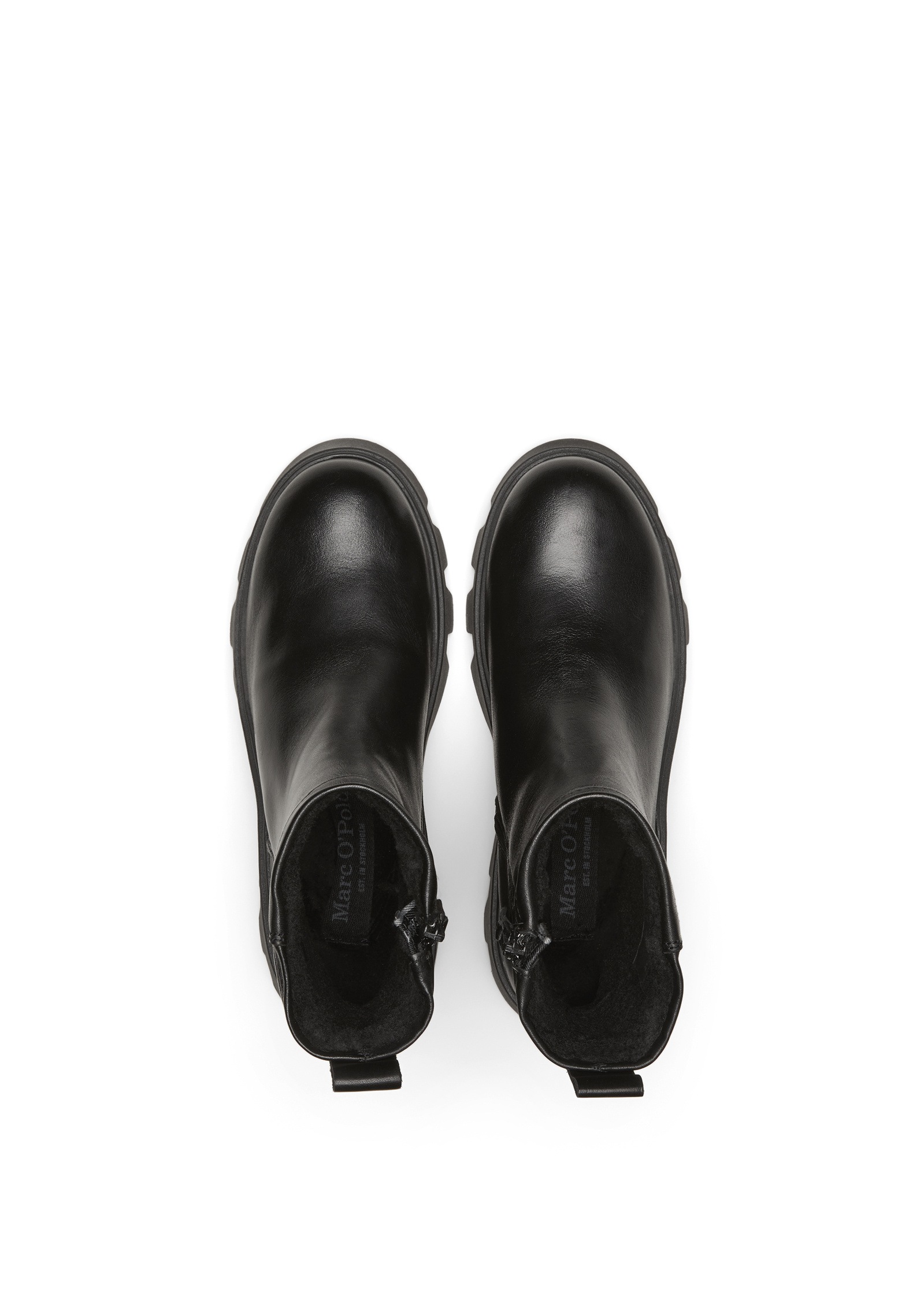 Marc O'Polo Winterboots »aus glattem Kalbleder«