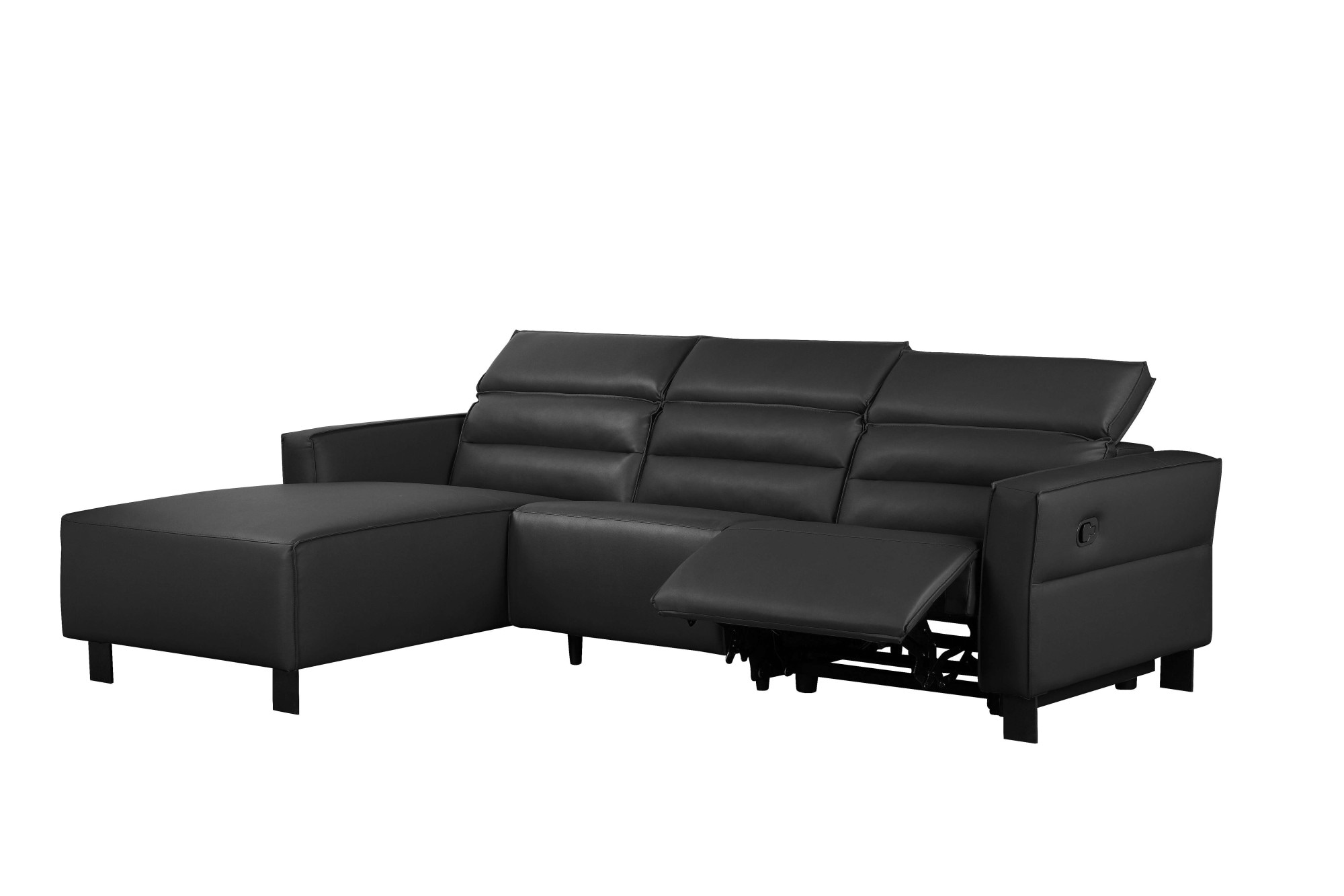 Places of Style Ecksofa »Carpari, L-Form, 263 cm, mit manueller o. elektrischer Relaxfunktion«, und USB/ Kopfteilverstellg