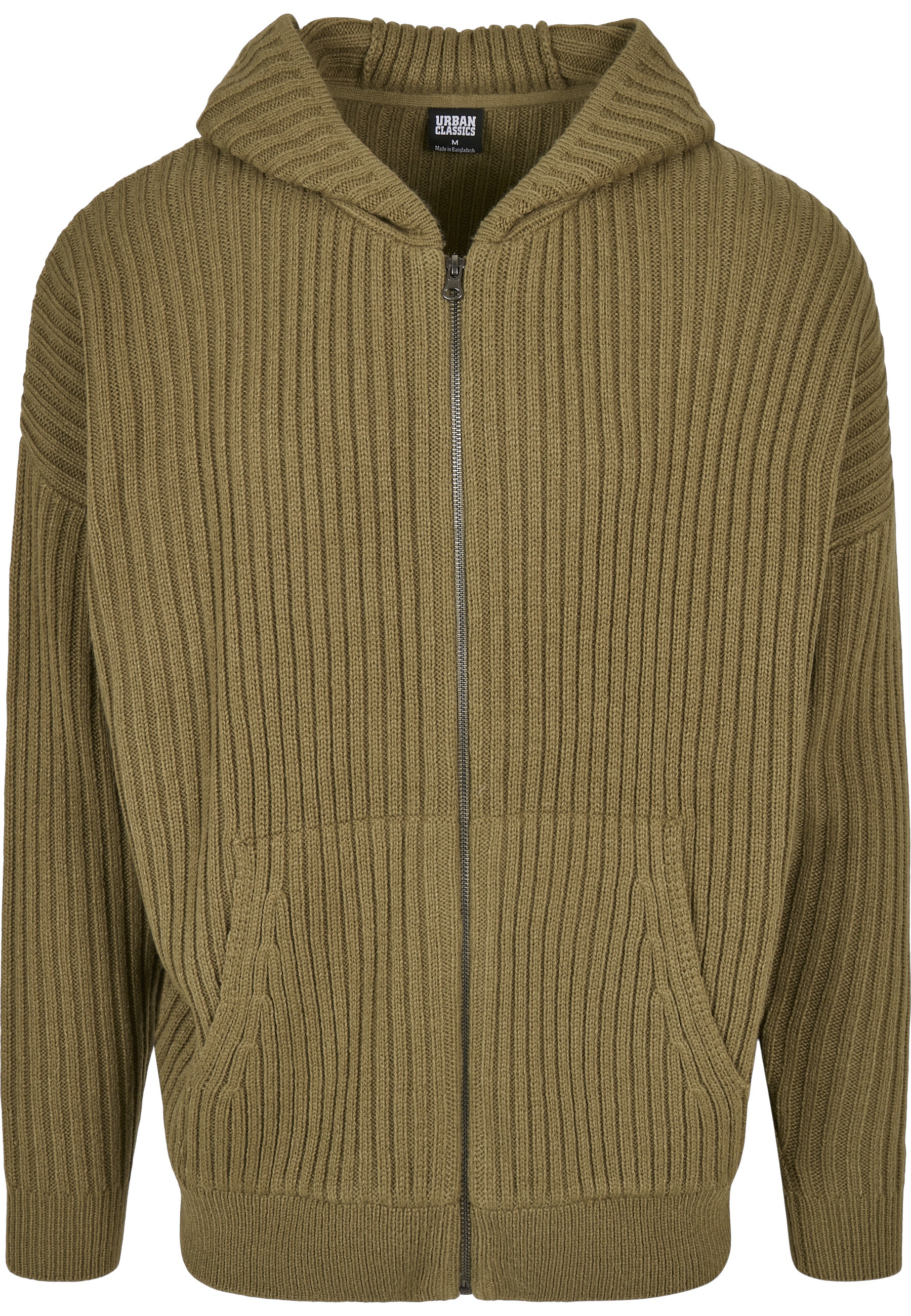 URBAN CLASSICS Kapuzenpullover "Urban Classics Herren Knitted Zip Hoody" 1 günstig online kaufen