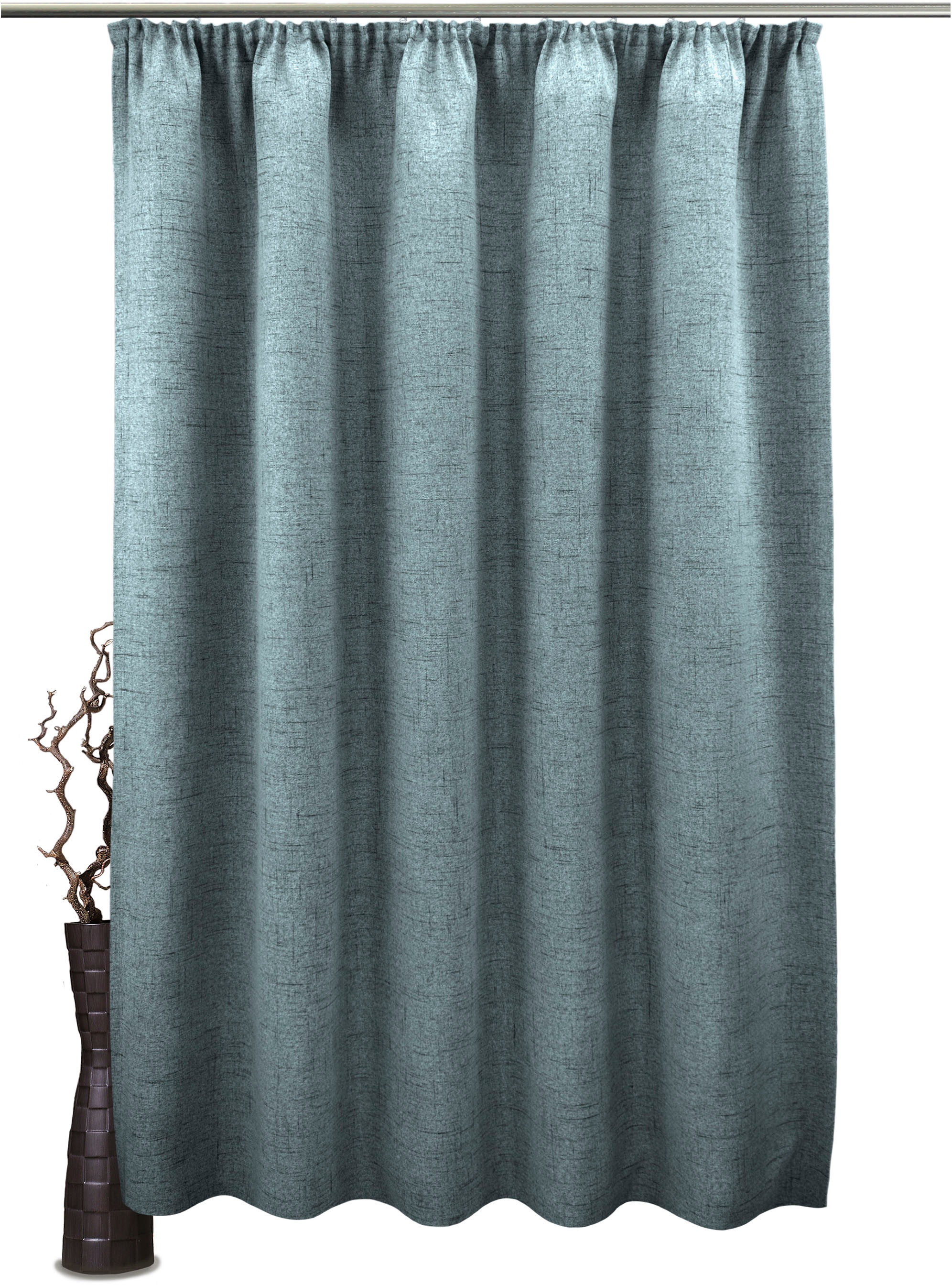 VHG Vorhang nach Maß »Rustika«, (1 St.), verdunkelnd, Polyester, unifarben,... kaufen