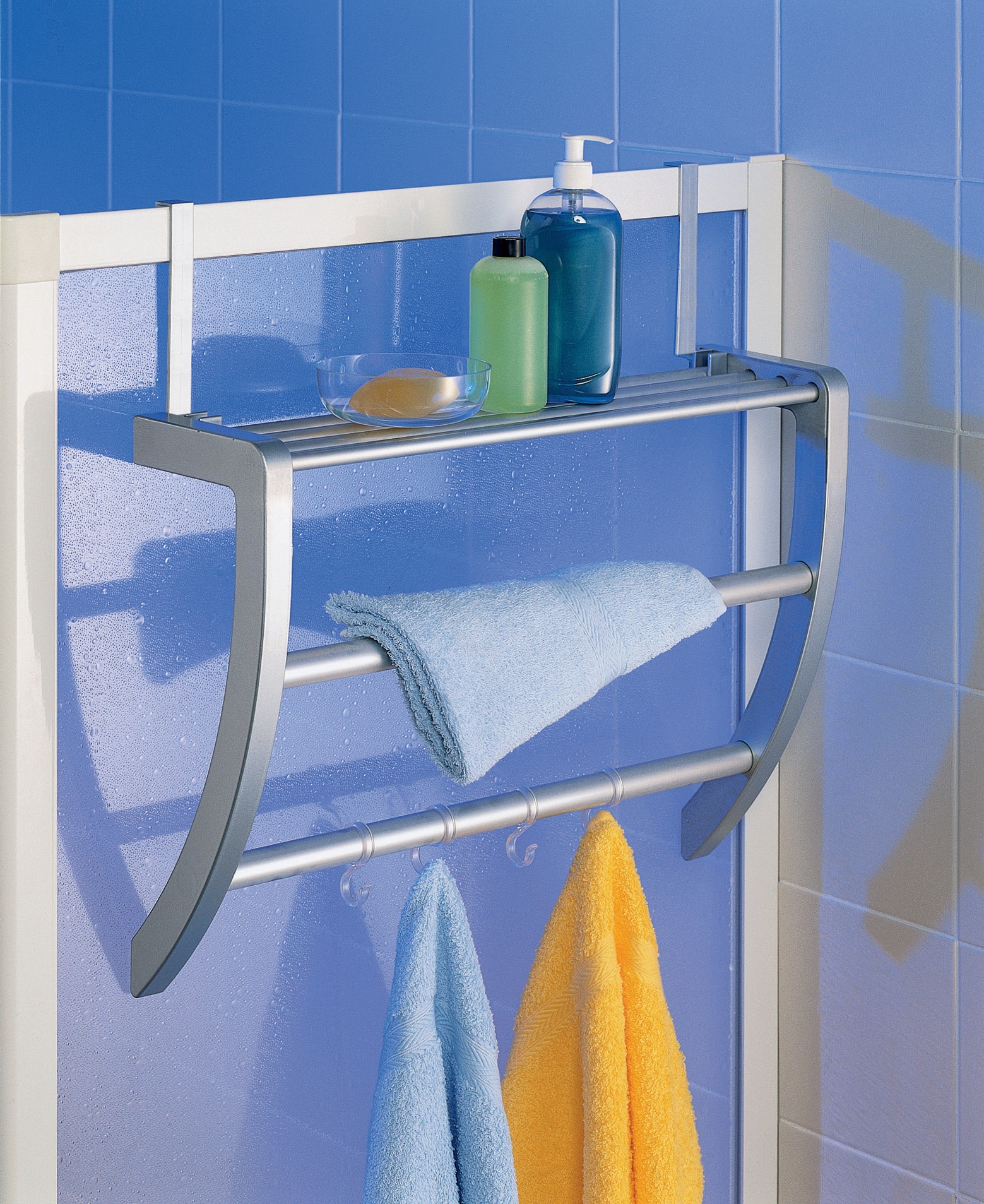 Ruco Mehrzweckregal Aluminium/Kunststoff, für Duschkabine und Heizung, Wand günstig online kaufen