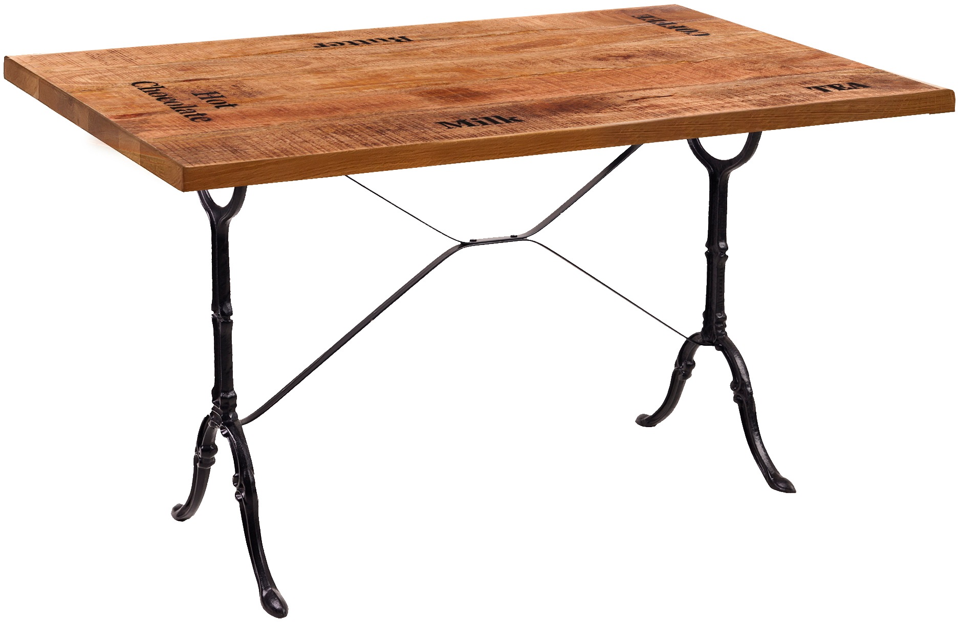 SIT Tischbein, (1 St.), im Bistro-Stil