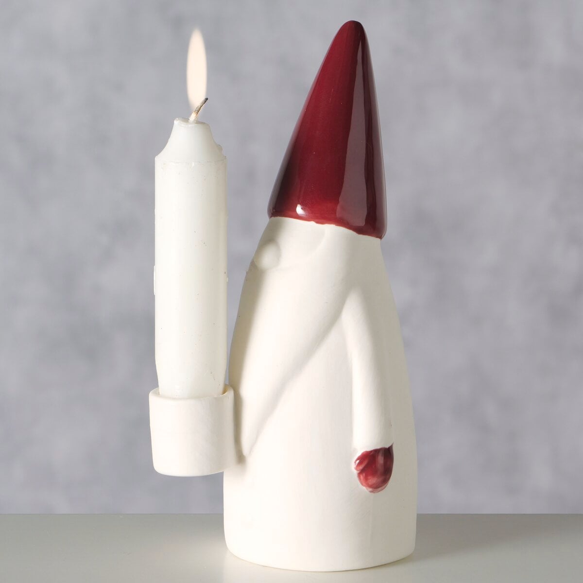 OTTO home Kerzenleuchter »zwei verschiedene Höhen« Zweiteiliges Set im festlichen Weihnachtsmann-Design