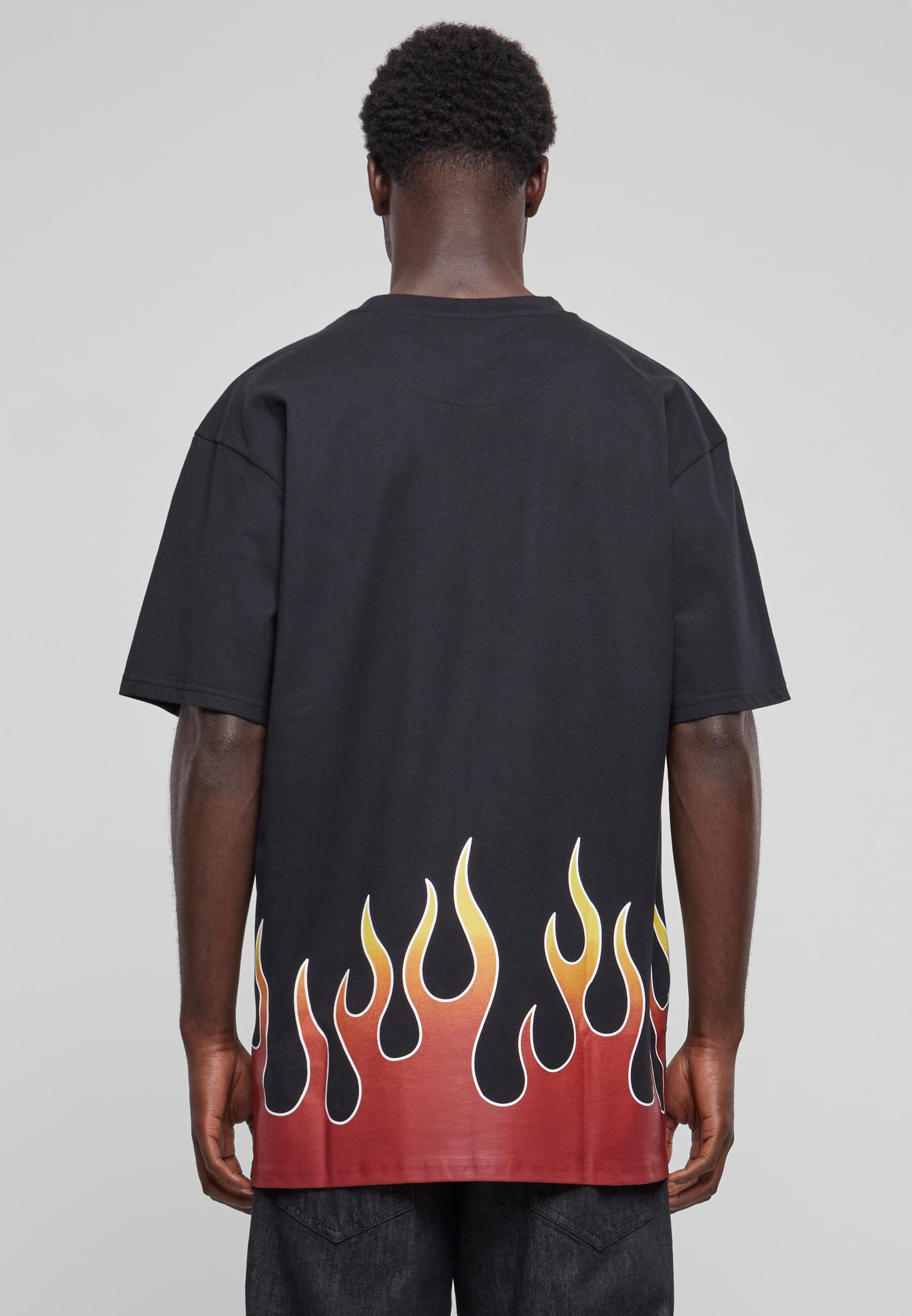 Karl Kani T-Shirt »Karl Kani Herren KM233-002-1 KK Small Signature Flame Tee«, (1 tlg.)
