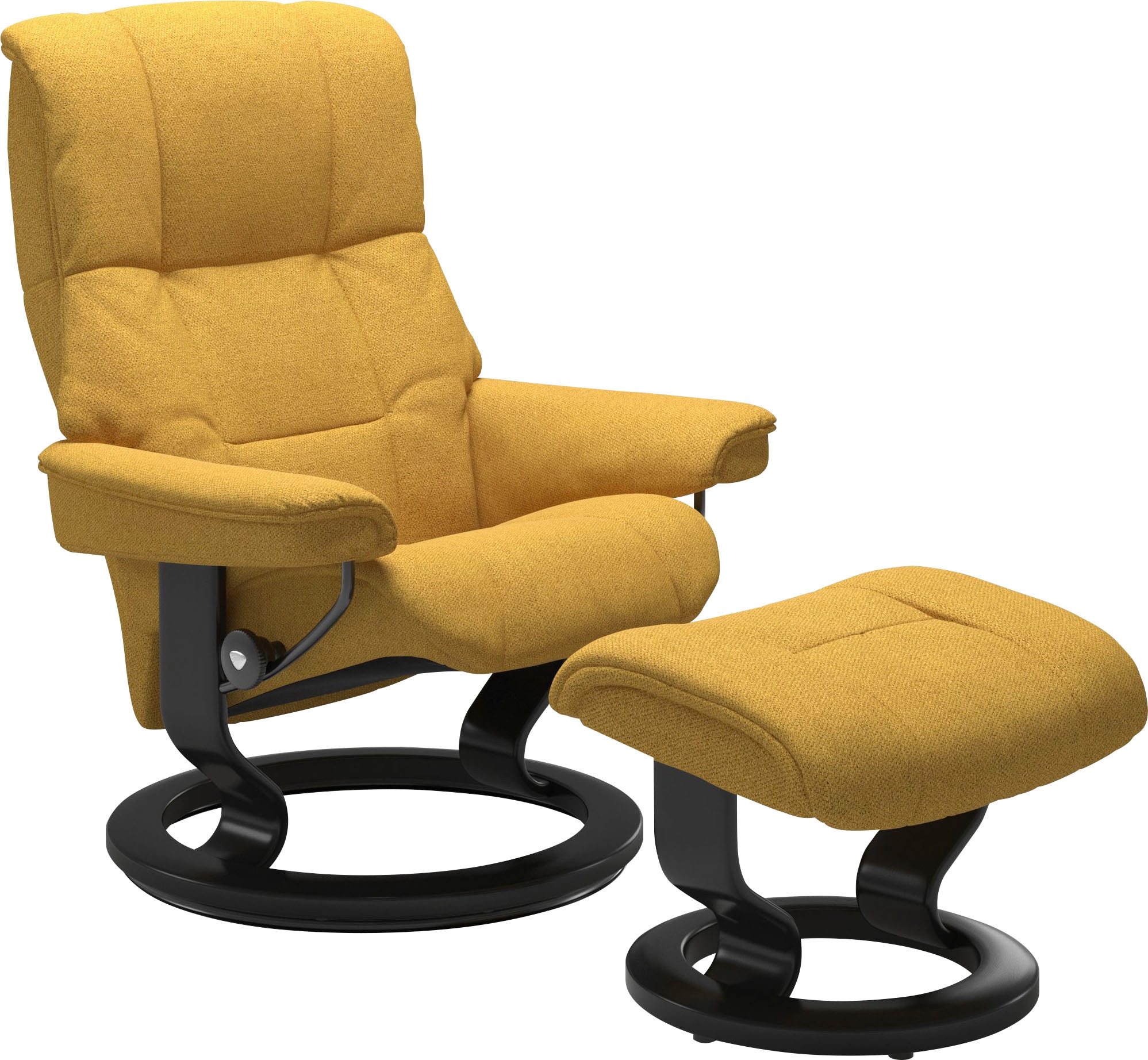 Stressless Fußhocker "Mayfair", mit Classic Base, Gestell Schwarz