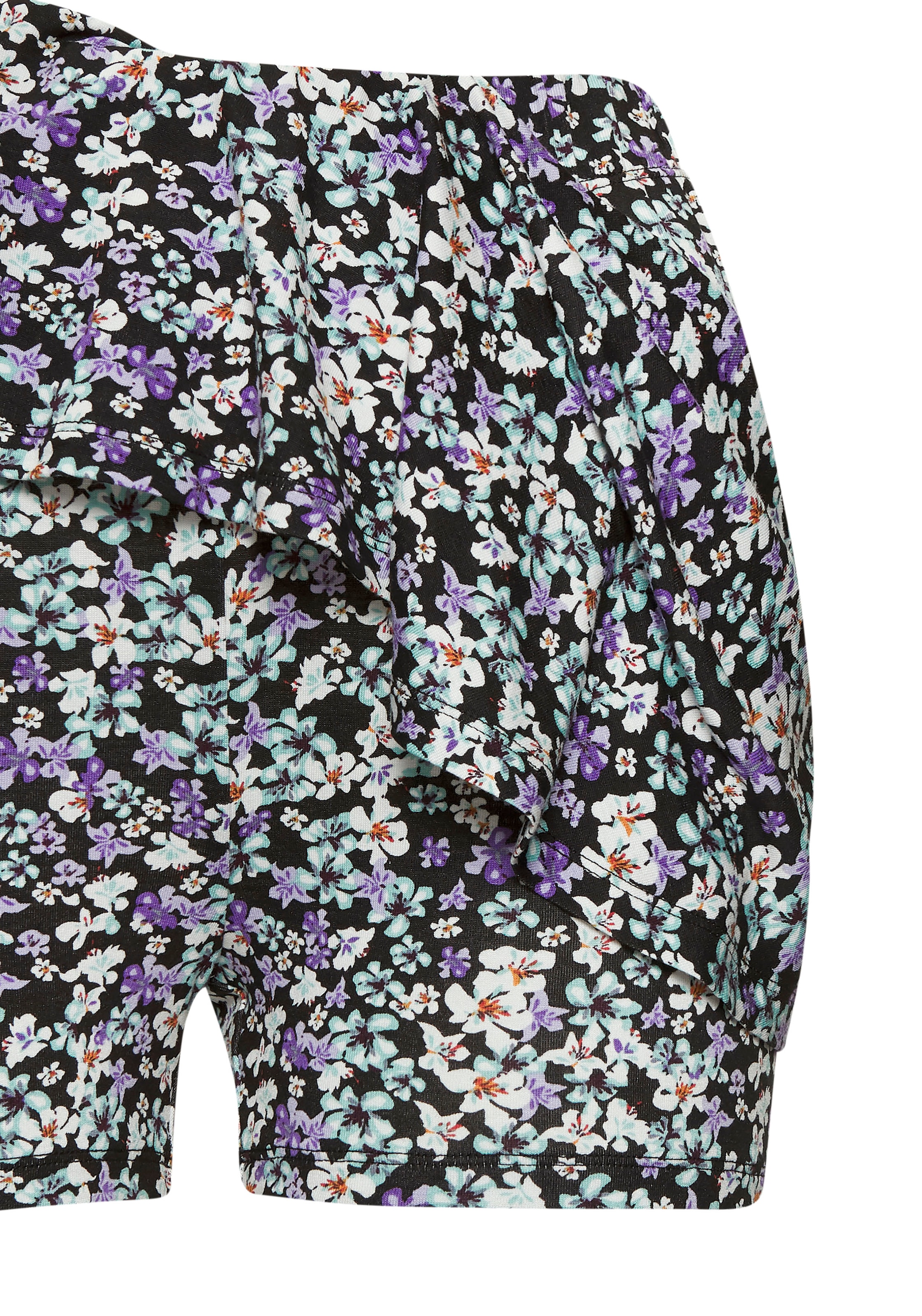 Vivance Hosenrock, mit Blümchenprint, Skort, Rock inklusive Hose