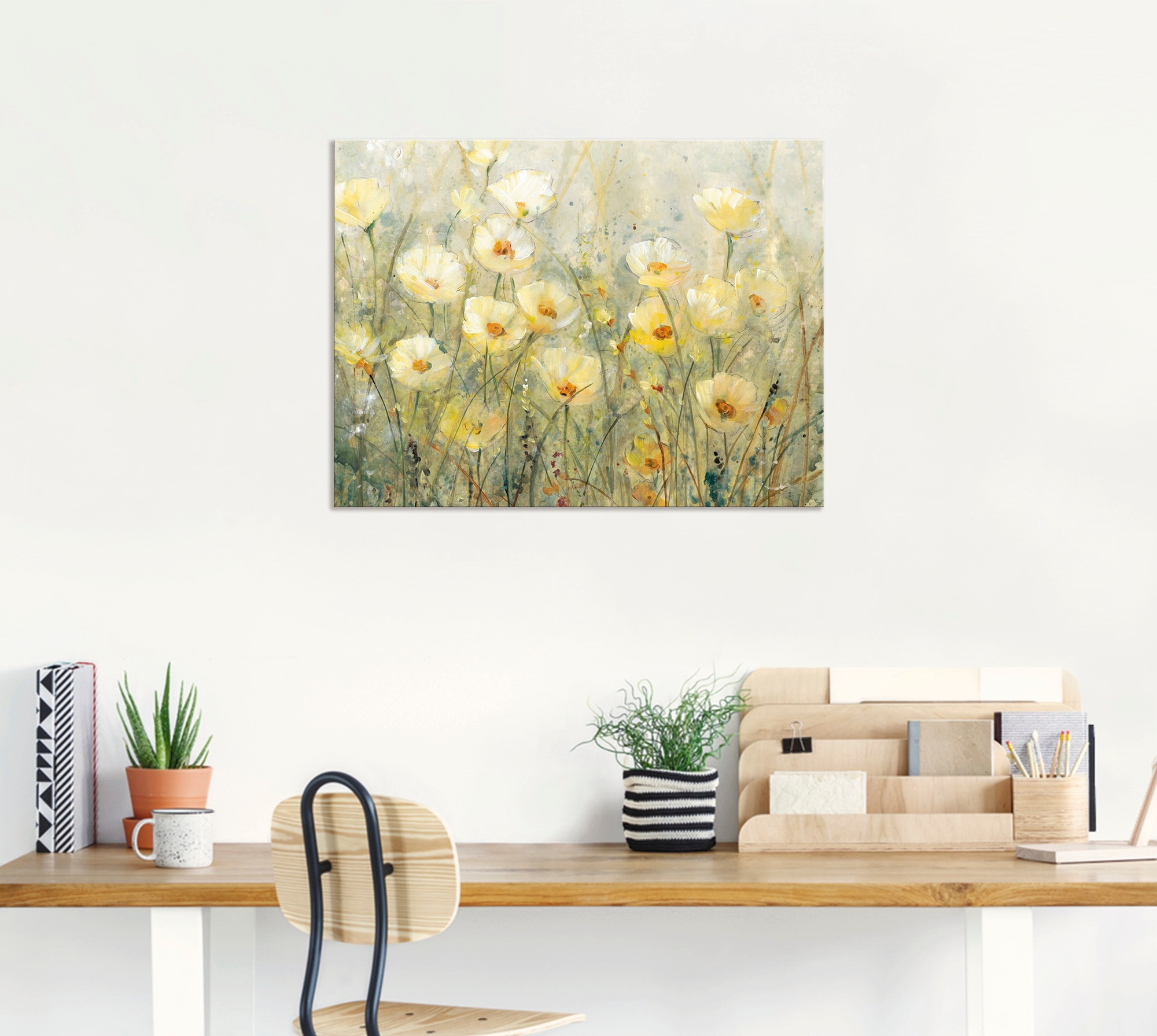 Thumbnail - Artland Wandbild "Sommer in voller Blüte I", Blumenwiese, (1 St.), als Alubild, Outdoorbild, Leinwandbild, Poster, Wanda...