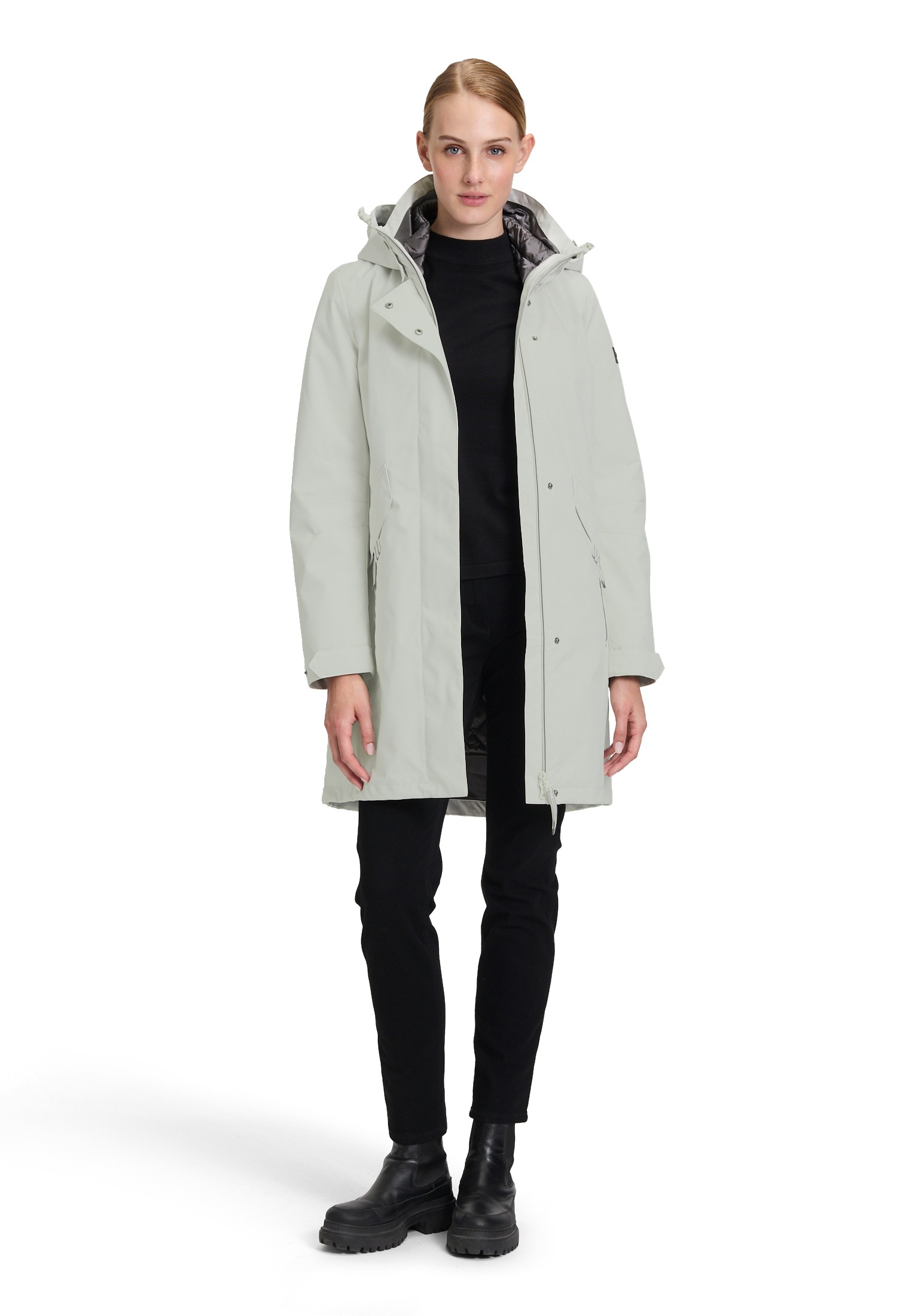 Betty Barclay 3-in-1-Funktionsjacke »Betty Barclay Damen 3 in 1 Jacke mit abnehmbarer Kapuze«, mit Kapuze