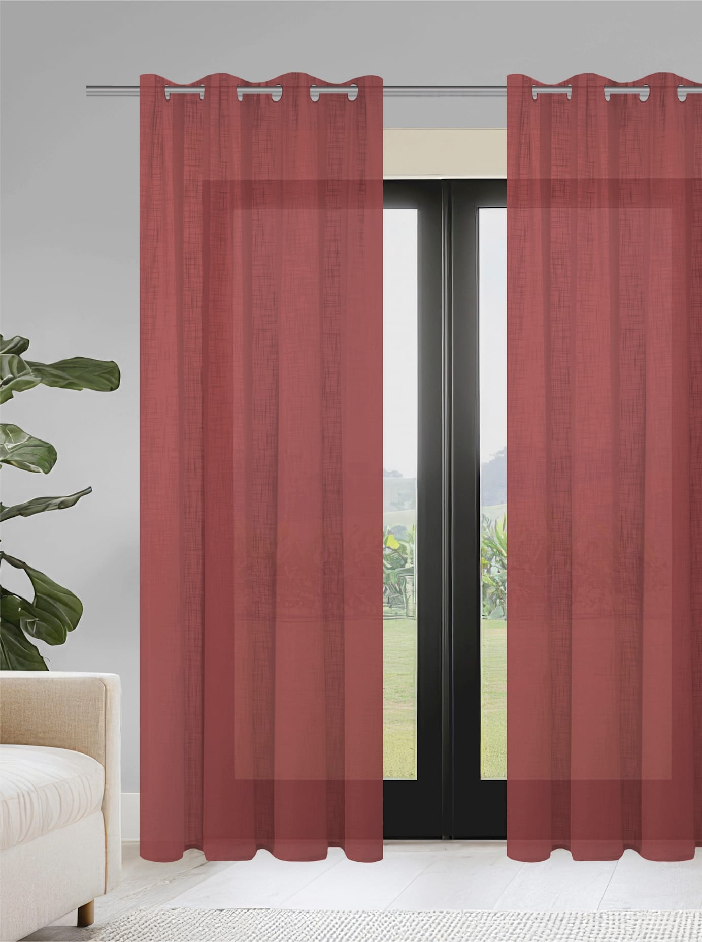 heine home Gardine Ösen 1 Stk. tlg. günstig online kaufen