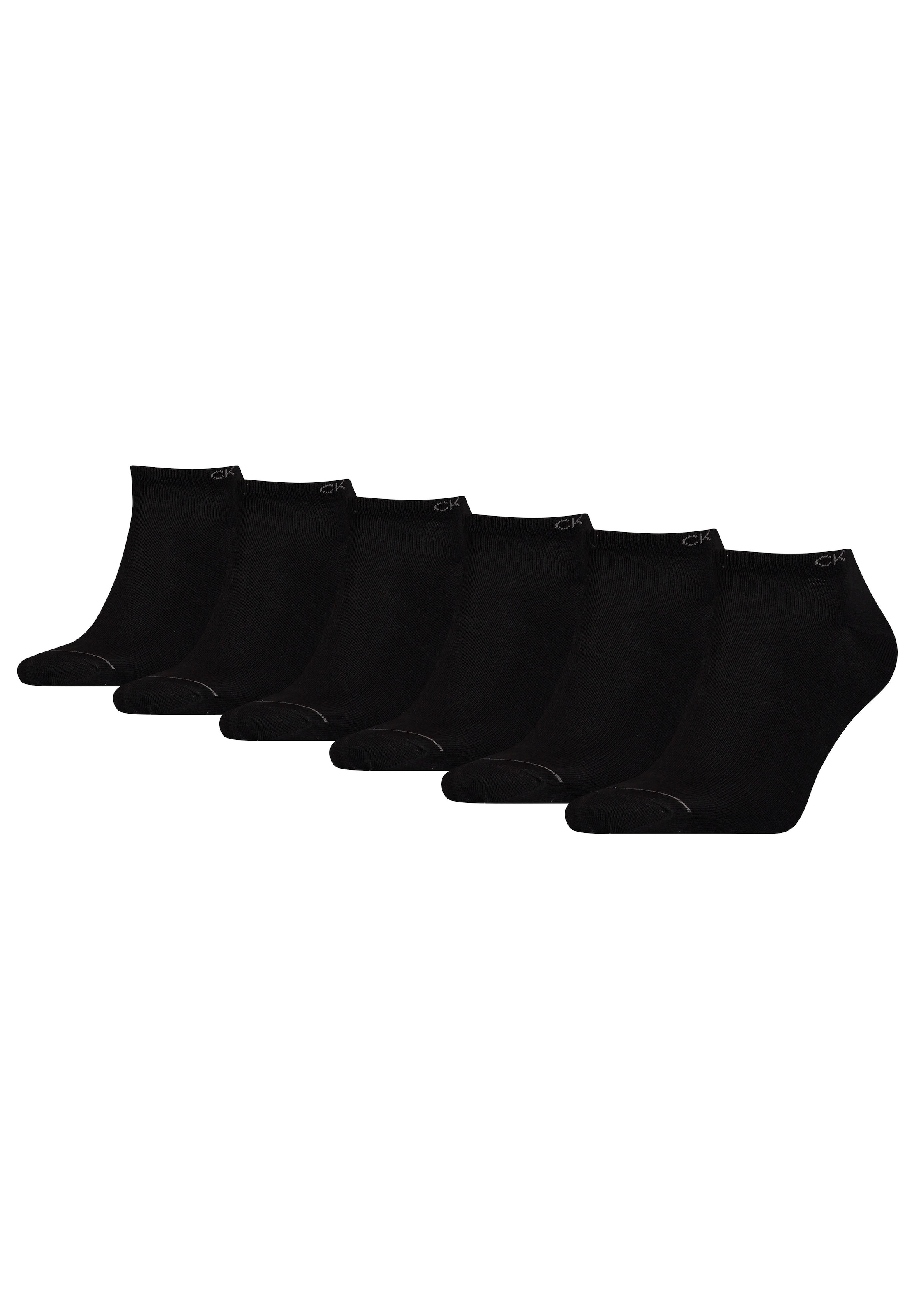 Calvin Klein Sneakersocken 6 Stk. tlg. mit eingestricktem Logo im Bund günstig online kaufen