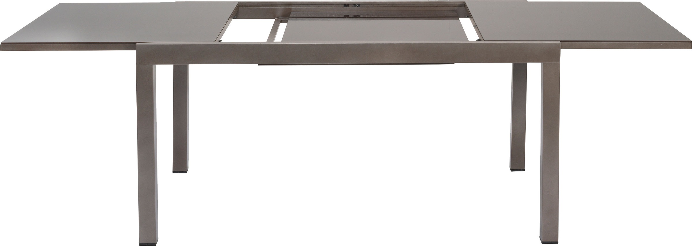 Thumbnail - MERXX Gartentisch "Semiausziehtisch" 1 Stk. tlg. Tischplatte ohne Rand