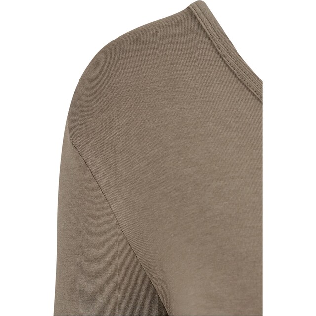 URBAN CLASSICS Langarmshirt »Damen Ladies Asymmetric Longsleeve«, (1 tlg.)  für bestellen | BAUR