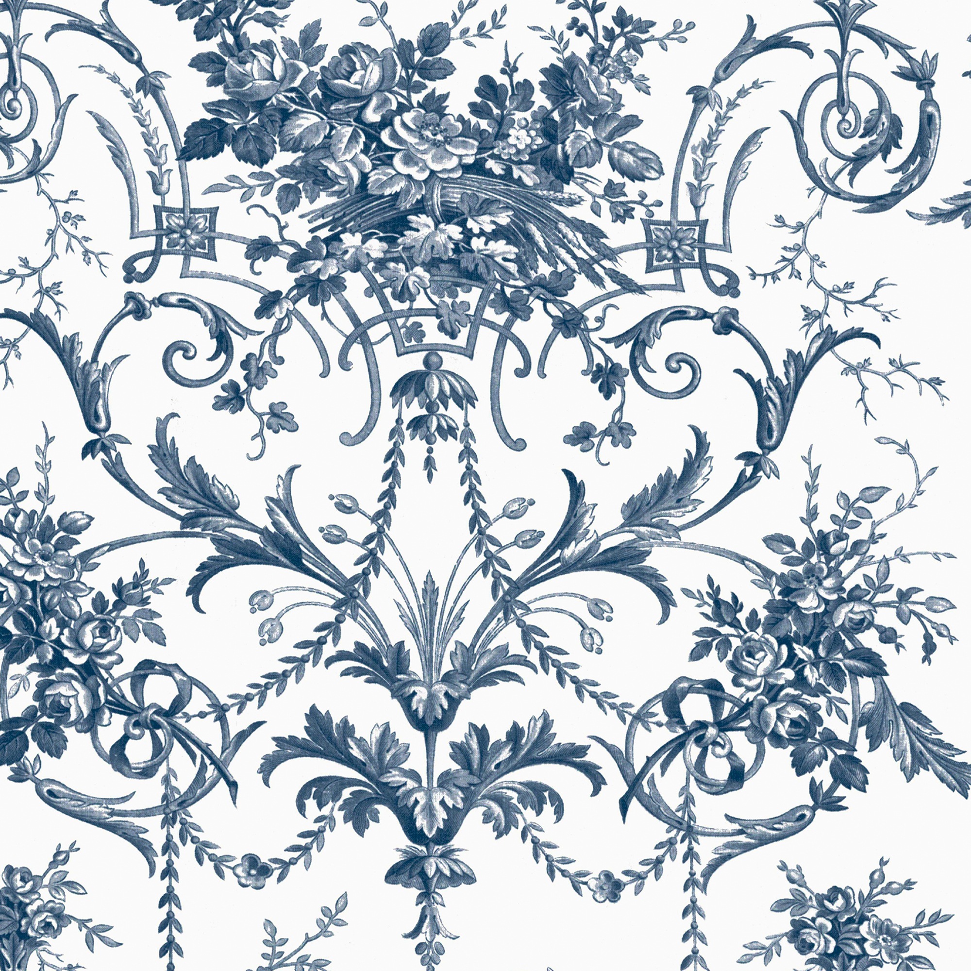 LAURA ASHLEY Vliestapete »Tuileries«, geblümt, 10mx52cm (ca. 5m2)